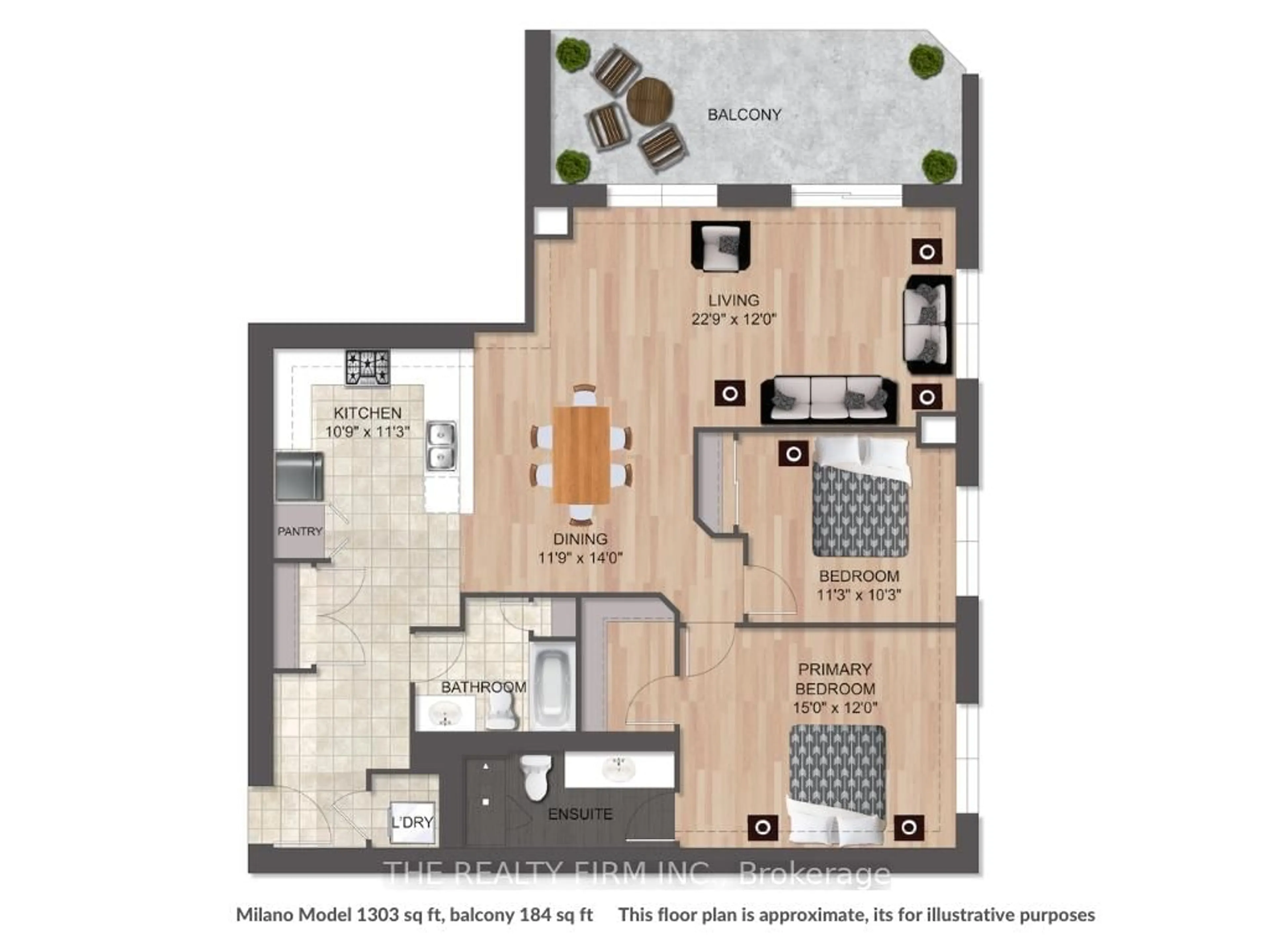 Floor plan for 330 Ridout St #803, London East Ontario N6A 0A7