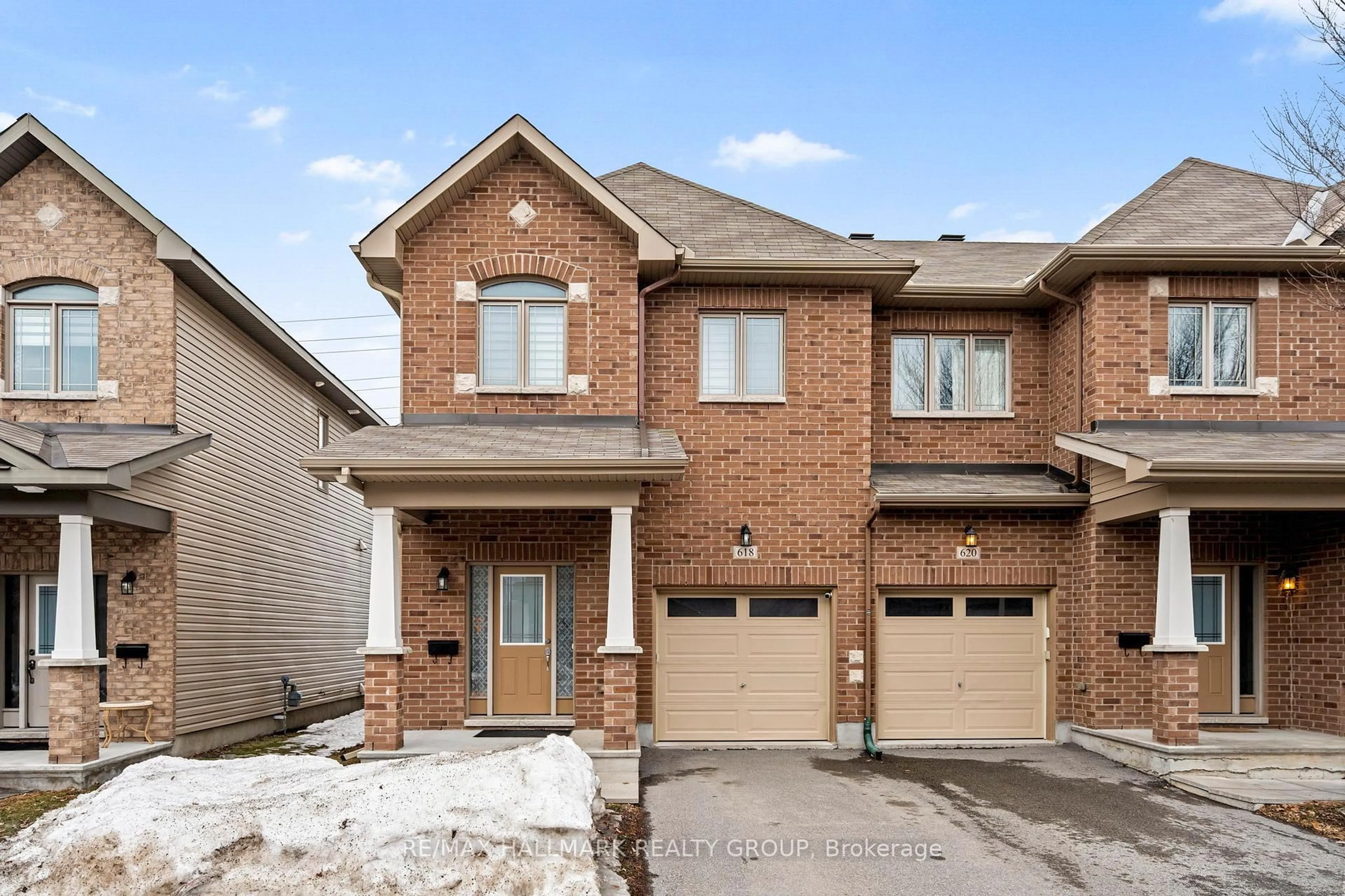 Home with brick exterior material, street for 618 Via Campanale Ave, Ottawa Ontario K2J 4A2