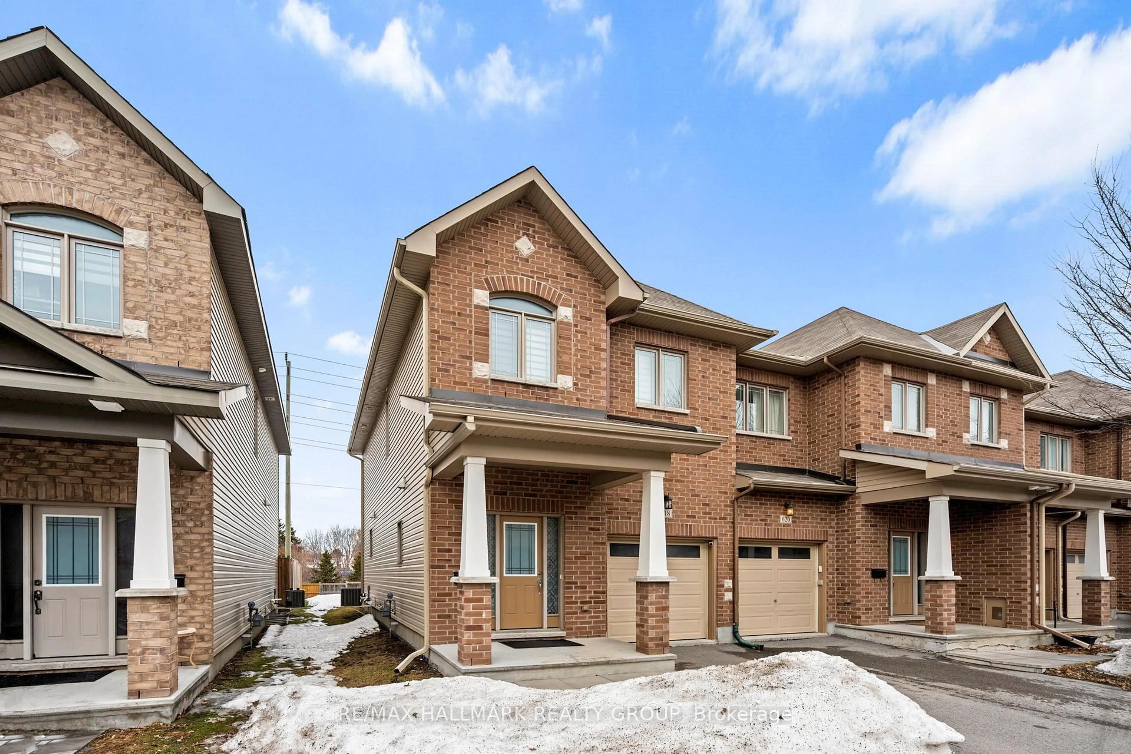 Home with brick exterior material, street for 618 Via Campanale Ave, Ottawa Ontario K2J 4A2