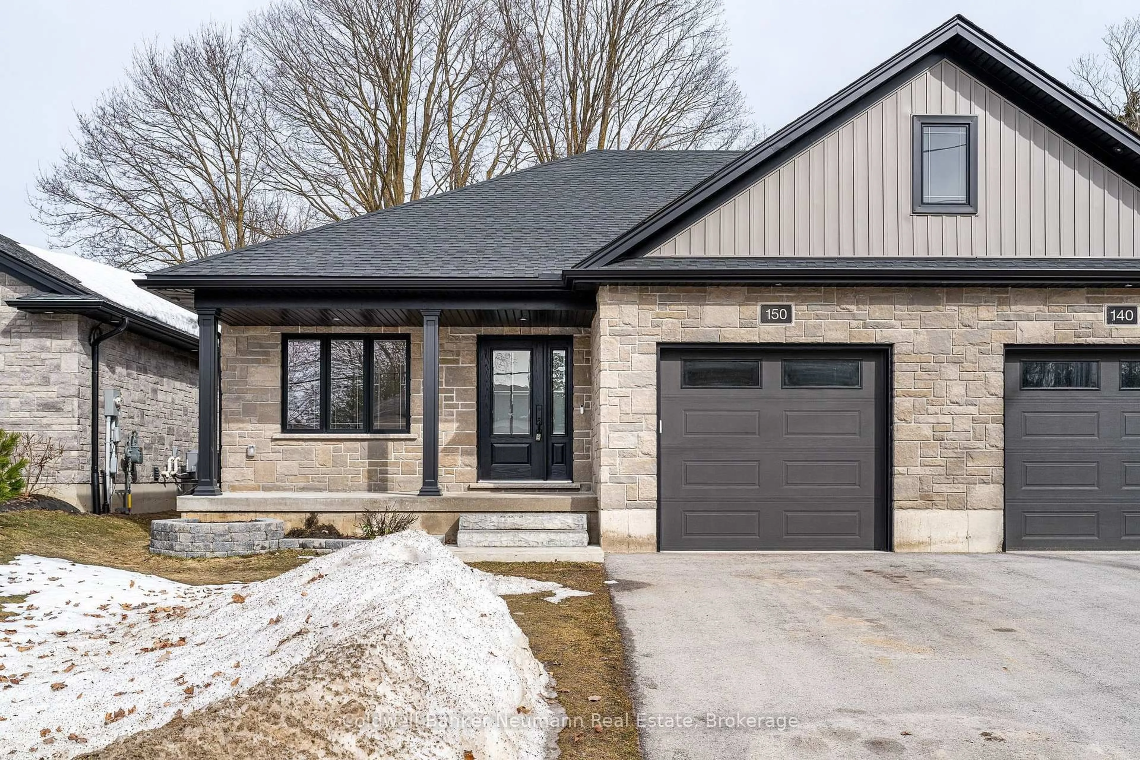Home with brick exterior material, street for 150 Durham Rd, West Grey Ontario N0G 1R0