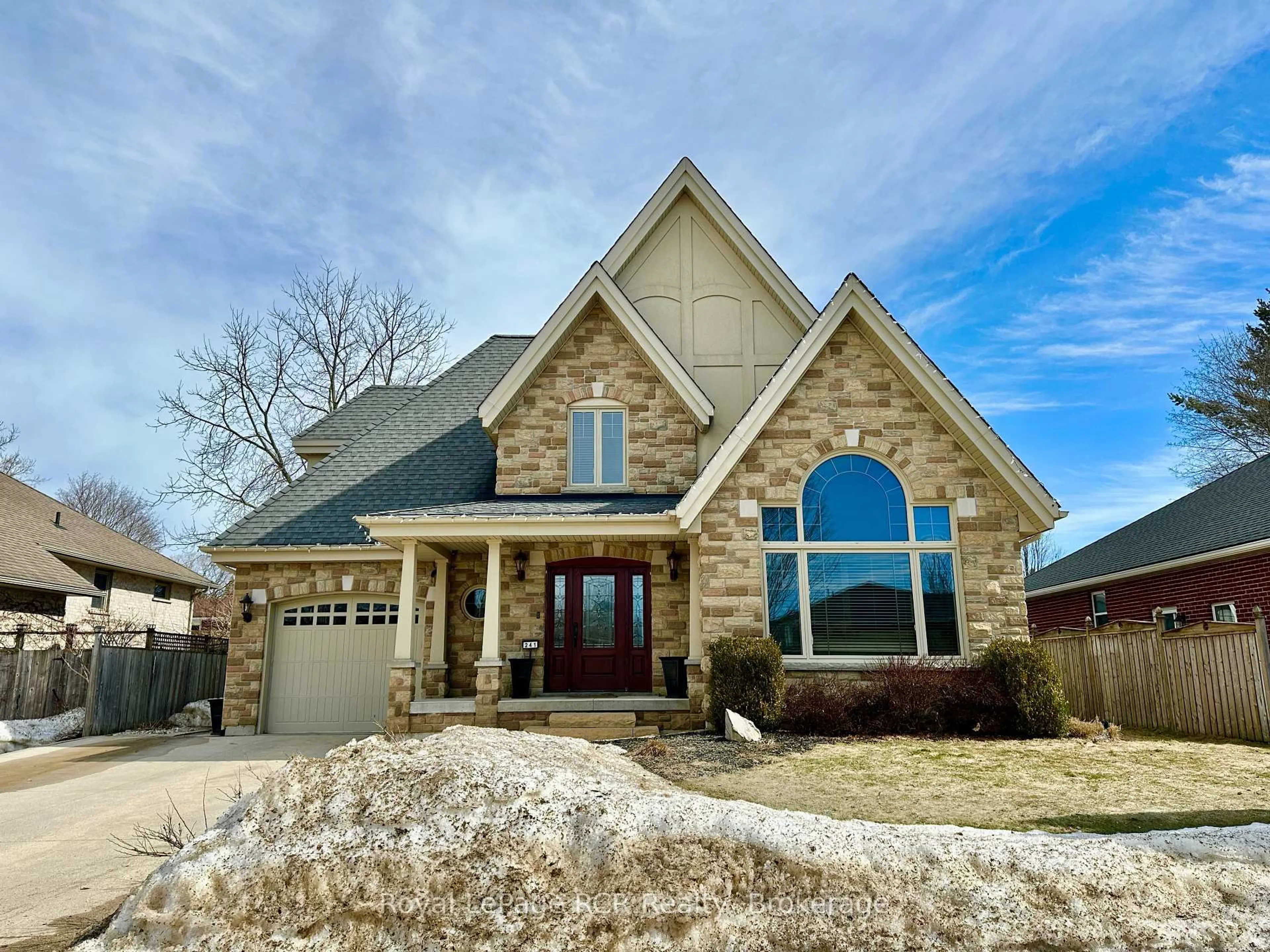 Home with brick exterior material, street for 241 4th Street Cres, Hanover Ontario N4N 3S9