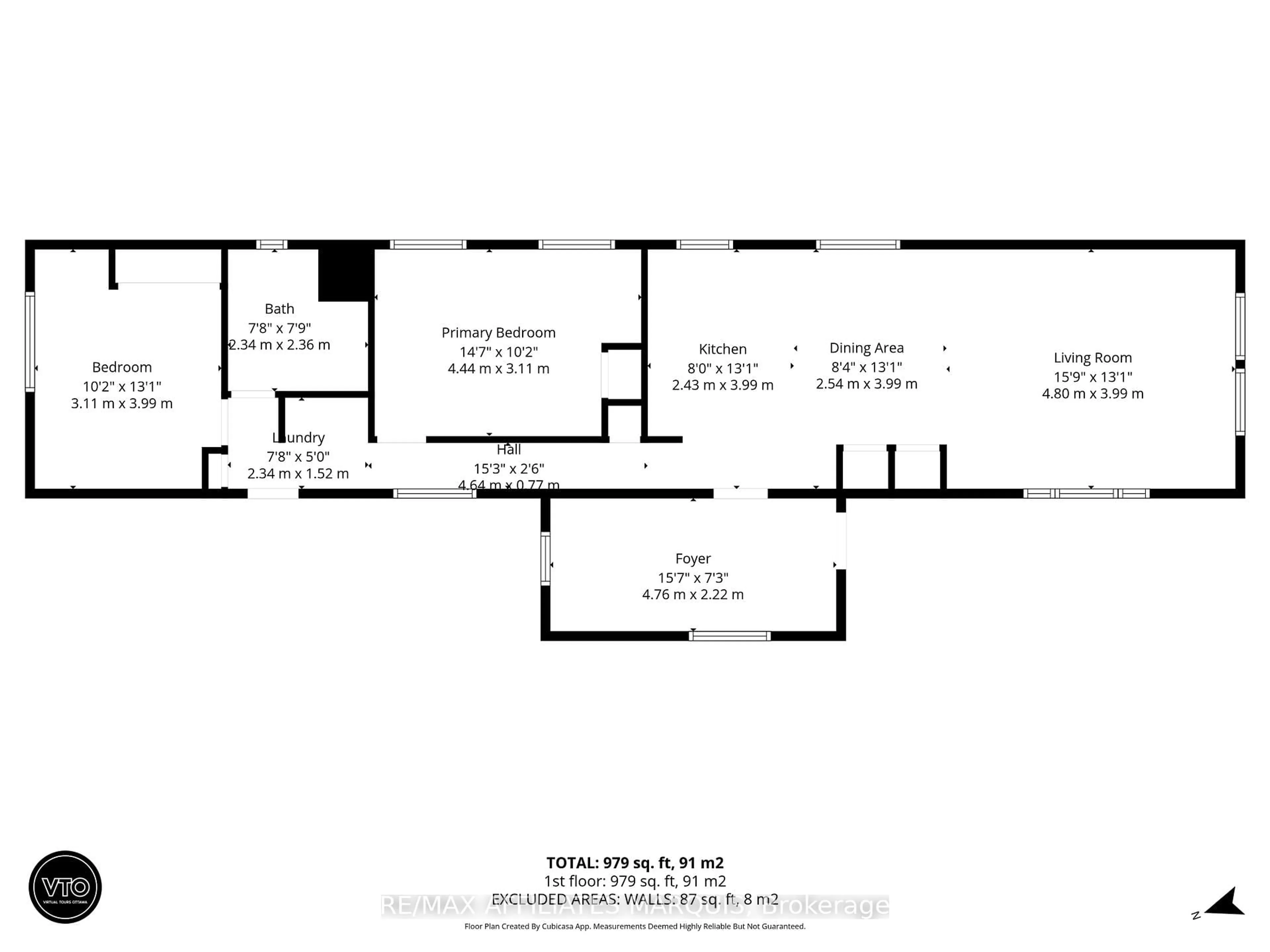 Floor plan for 8 Saddle Ave, Rideau Lakes Ontario K7A 4S5