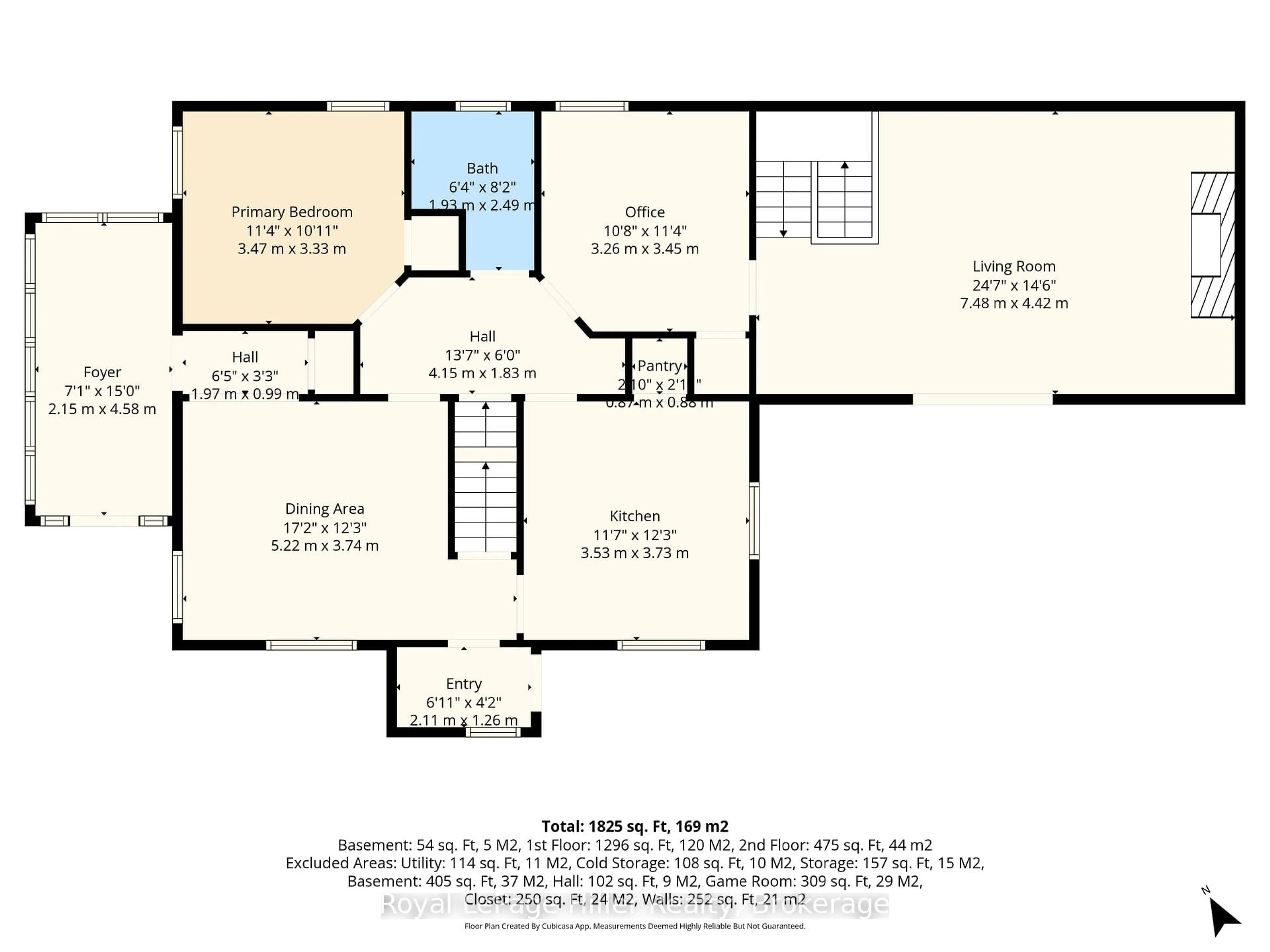 Floor plan for 27 Pacific Ave, Perth East Ontario N0K 1M0