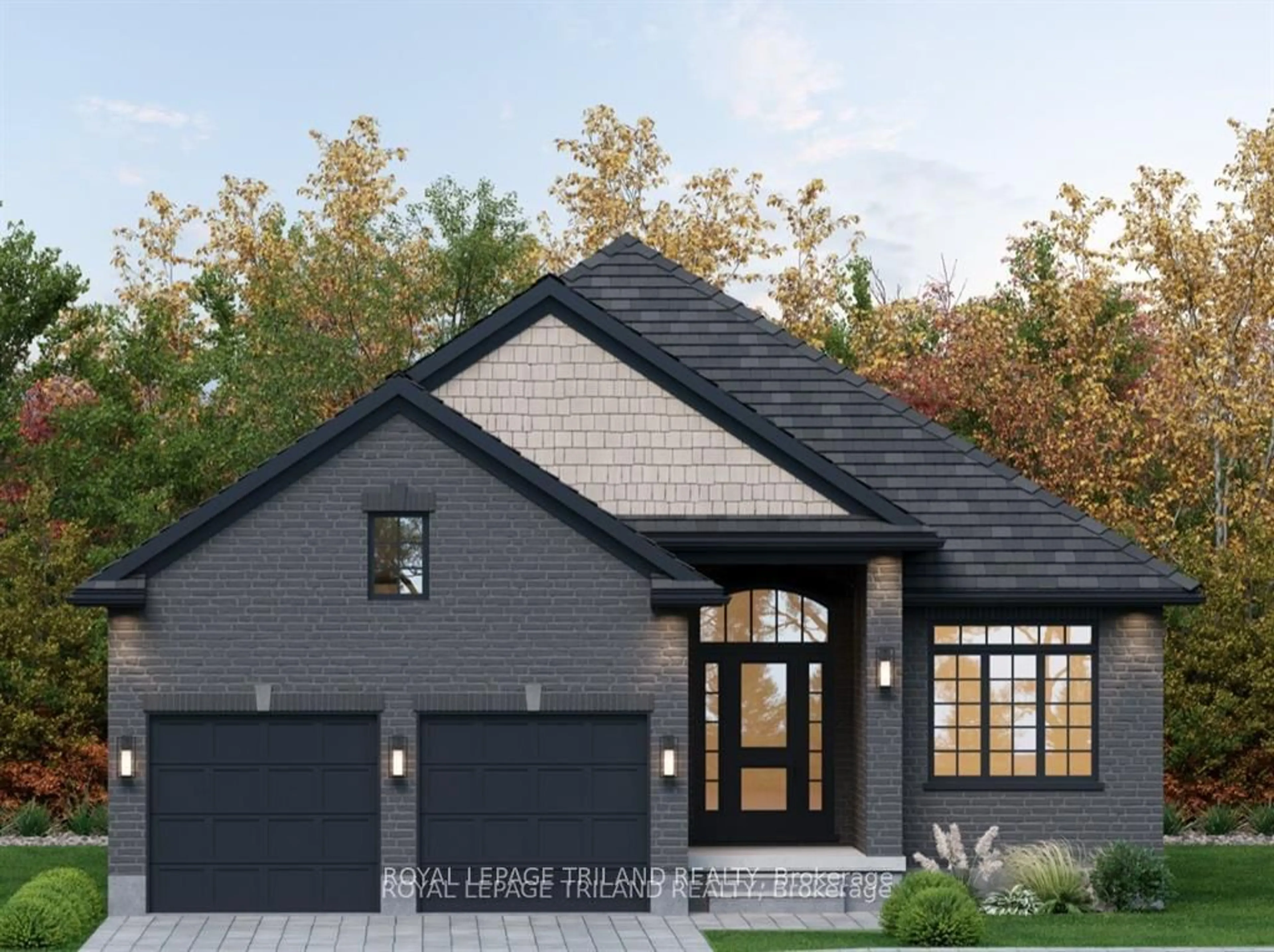 Home with brick exterior material, street for Lot 32 Heathwoods Ave, London South Ontario N6P 1H5