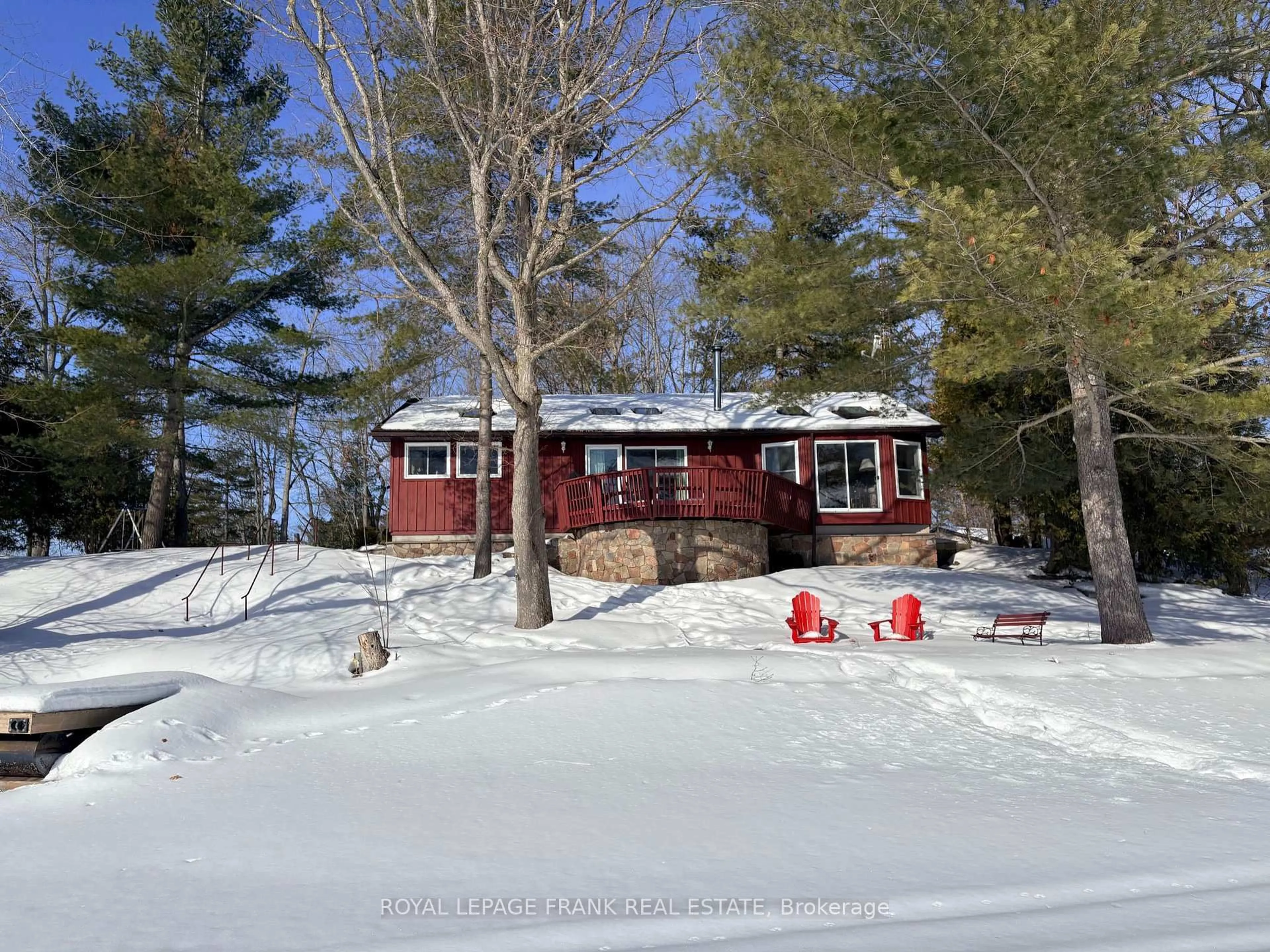 A pic from outside/outdoor area/front of a property/back of a property/a pic from drone, street for 1855 South Bayshore Rd, Douro-Dummer Ontario K0L 2H0