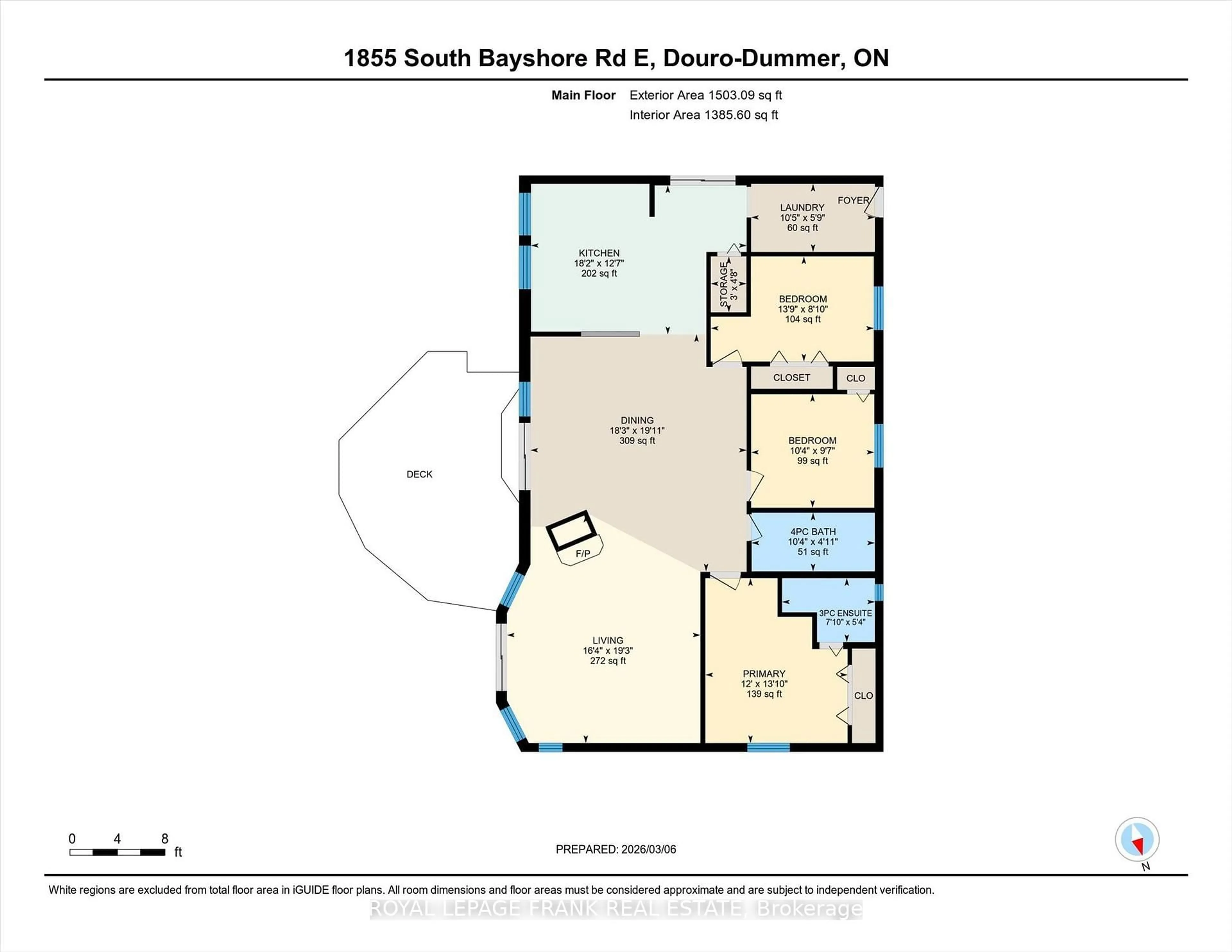 Floor plan for 1855 South Bayshore Rd, Douro-Dummer Ontario K0L 2H0