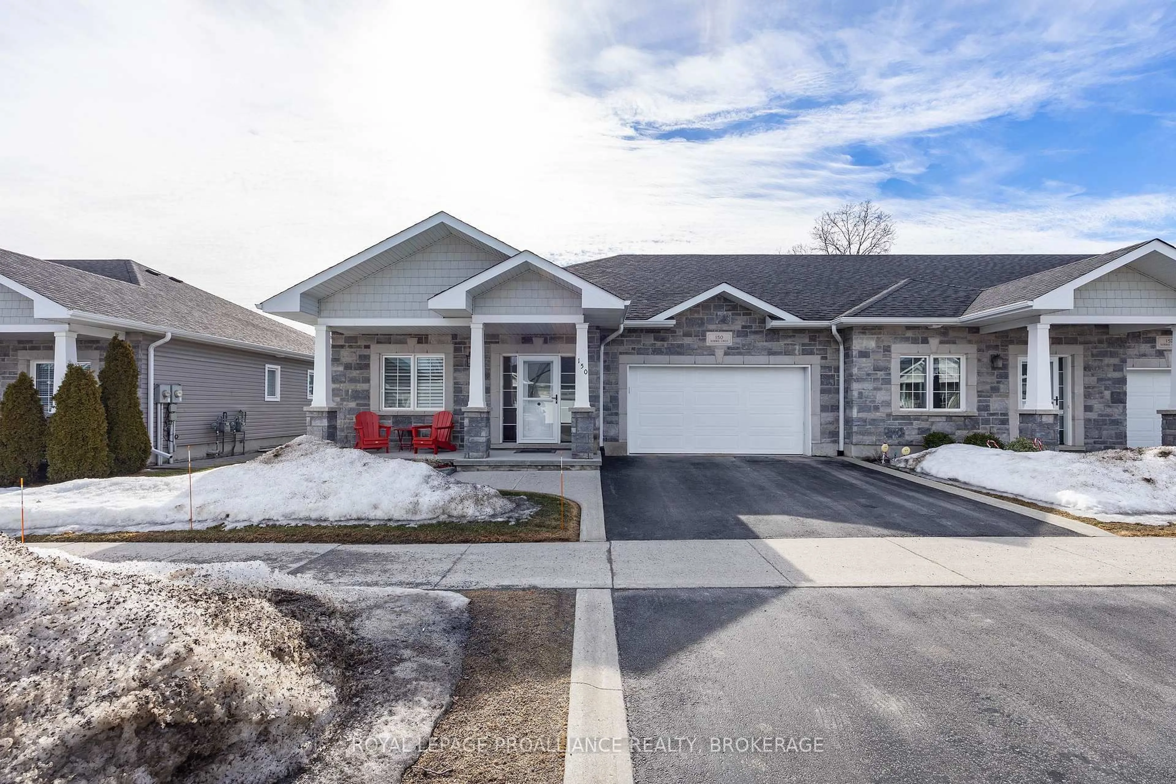 Home with brick exterior material, street for 150 Sorbie Cres, Loyalist Ontario K7N 0B7