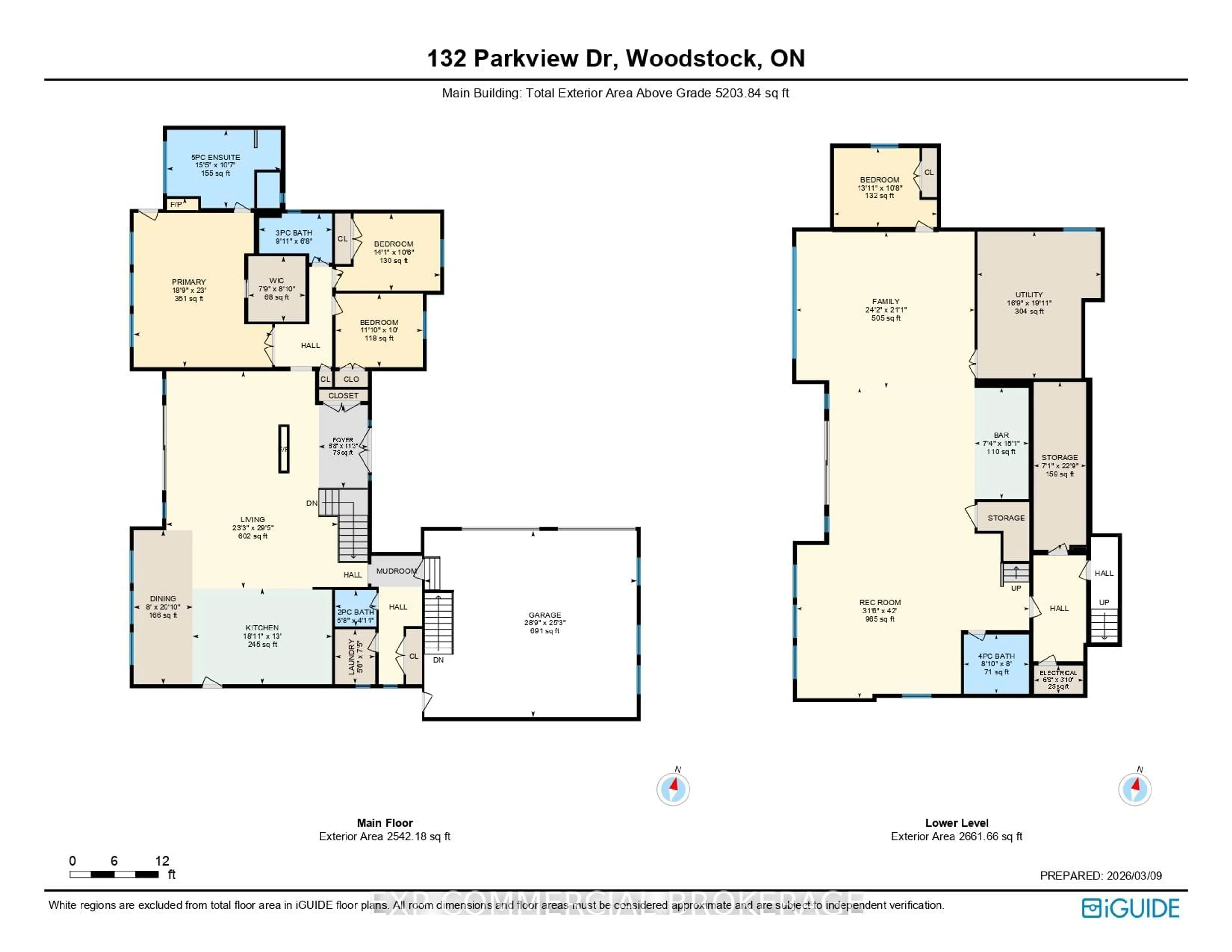 Floor plan for 132 Parkview Dr, Woodstock Ontario N4T 0J2