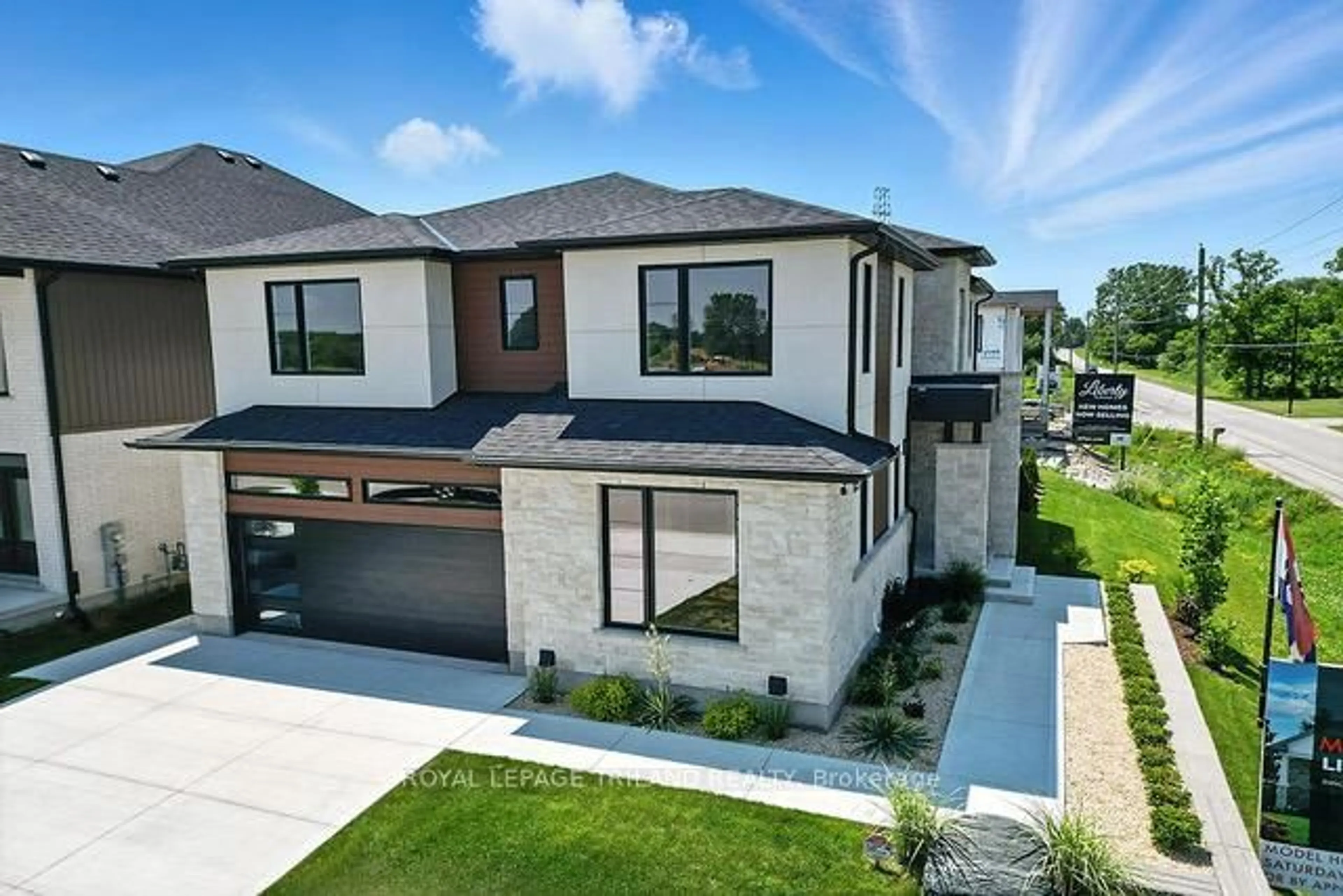 Home with brick exterior material, street for 4203 LIBERTY Crossing, London South Ontario N6P 0L1