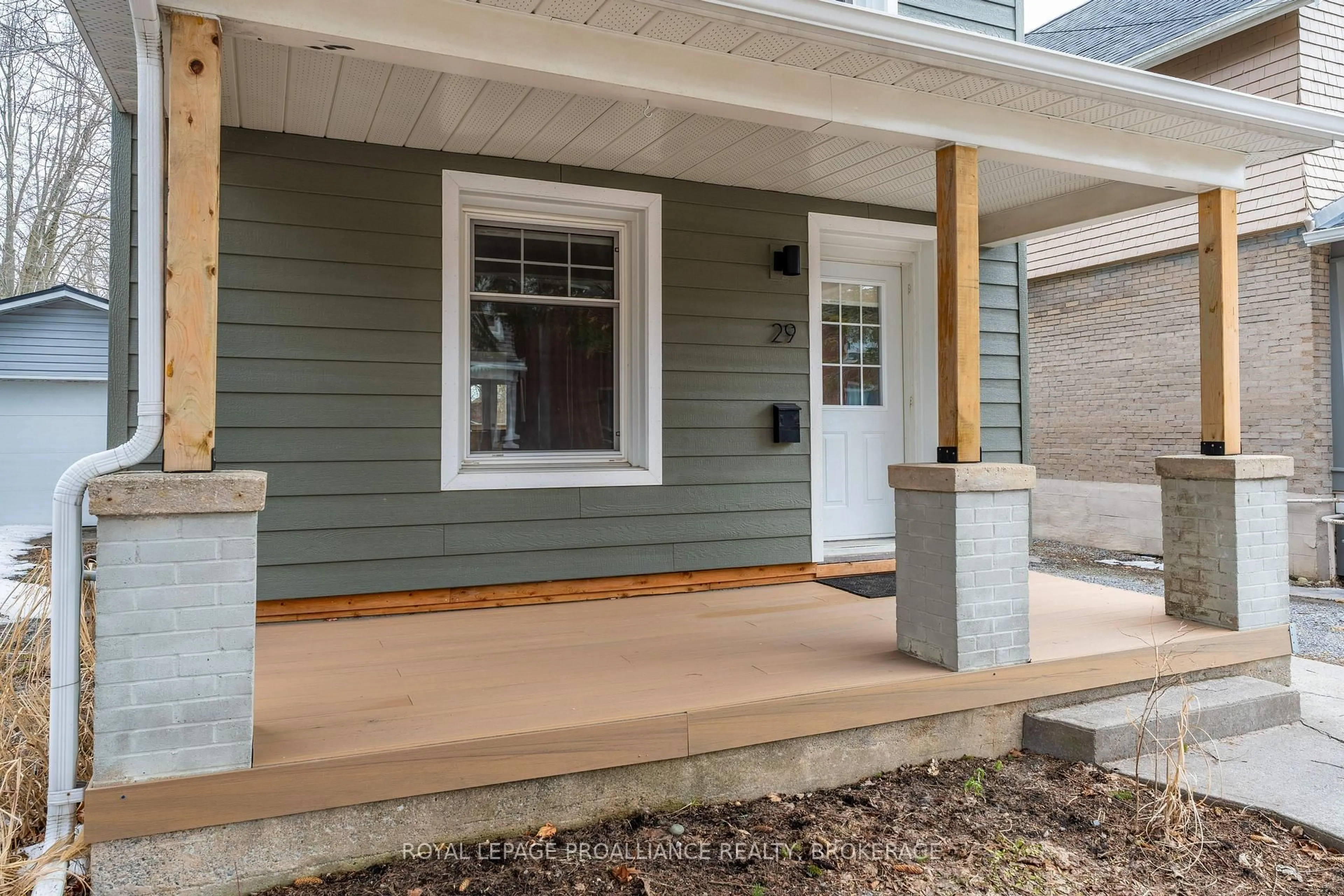 Home with vinyl exterior material, street for 29 Livingston Ave, Kingston Ontario K7L 4L1