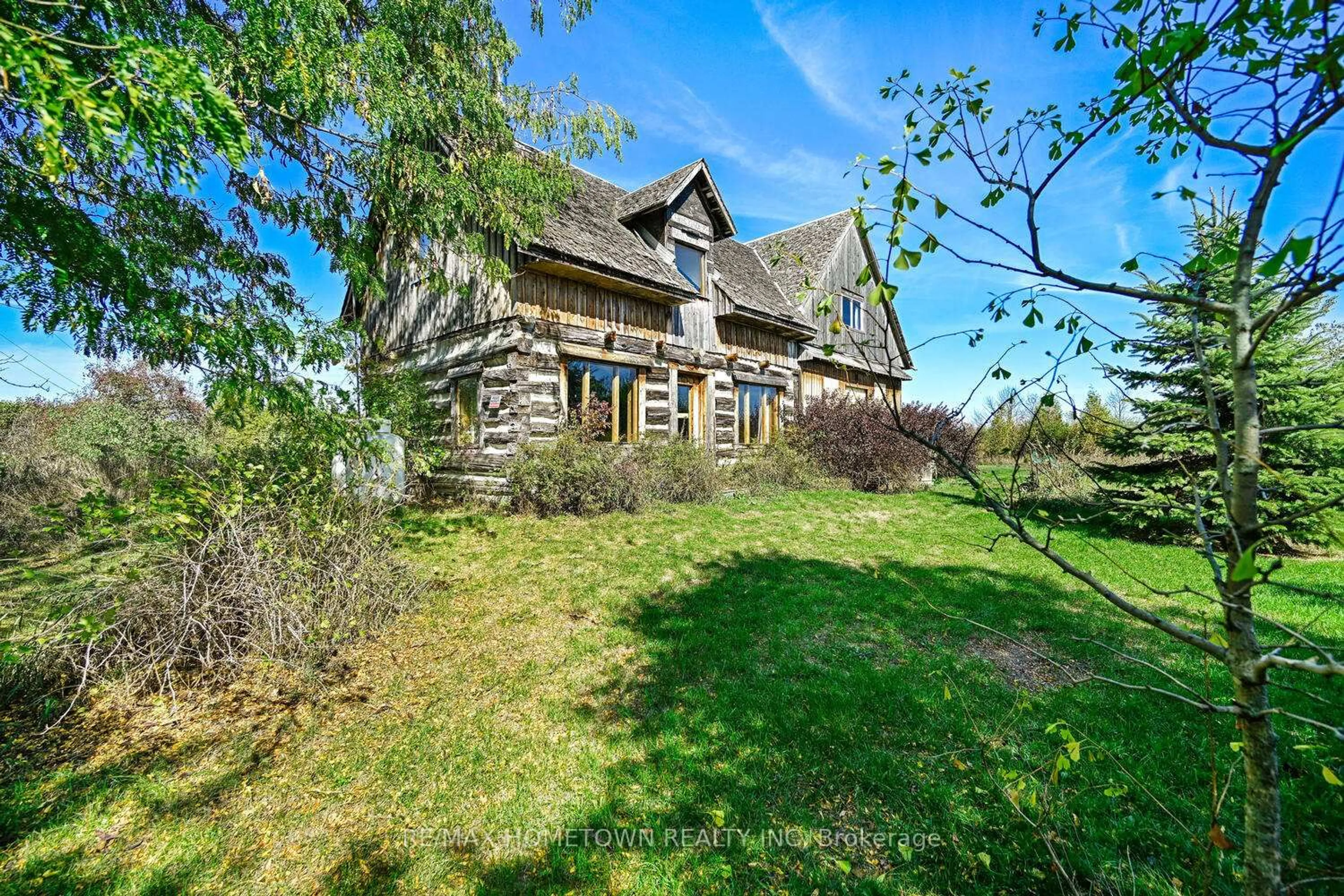 A pic from outside/outdoor area/front of a property/back of a property/a pic from drone, building for 10827 Jellyby Rd, Elizabethtown-Kitley Ontario K0G 1R0