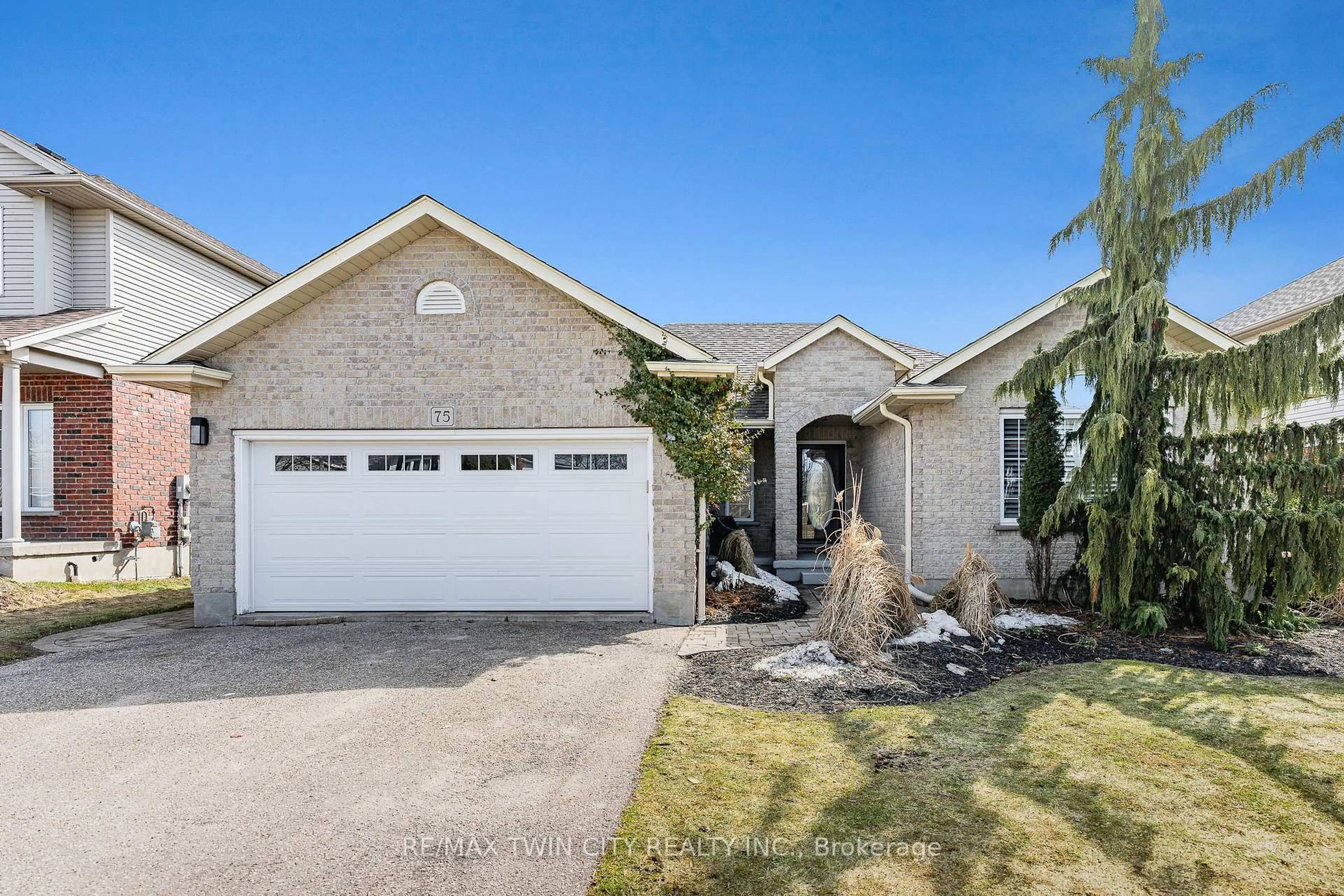 Home with brick exterior material, street for 75 Schneller Dr, Wilmot Ontario N3A 2L5