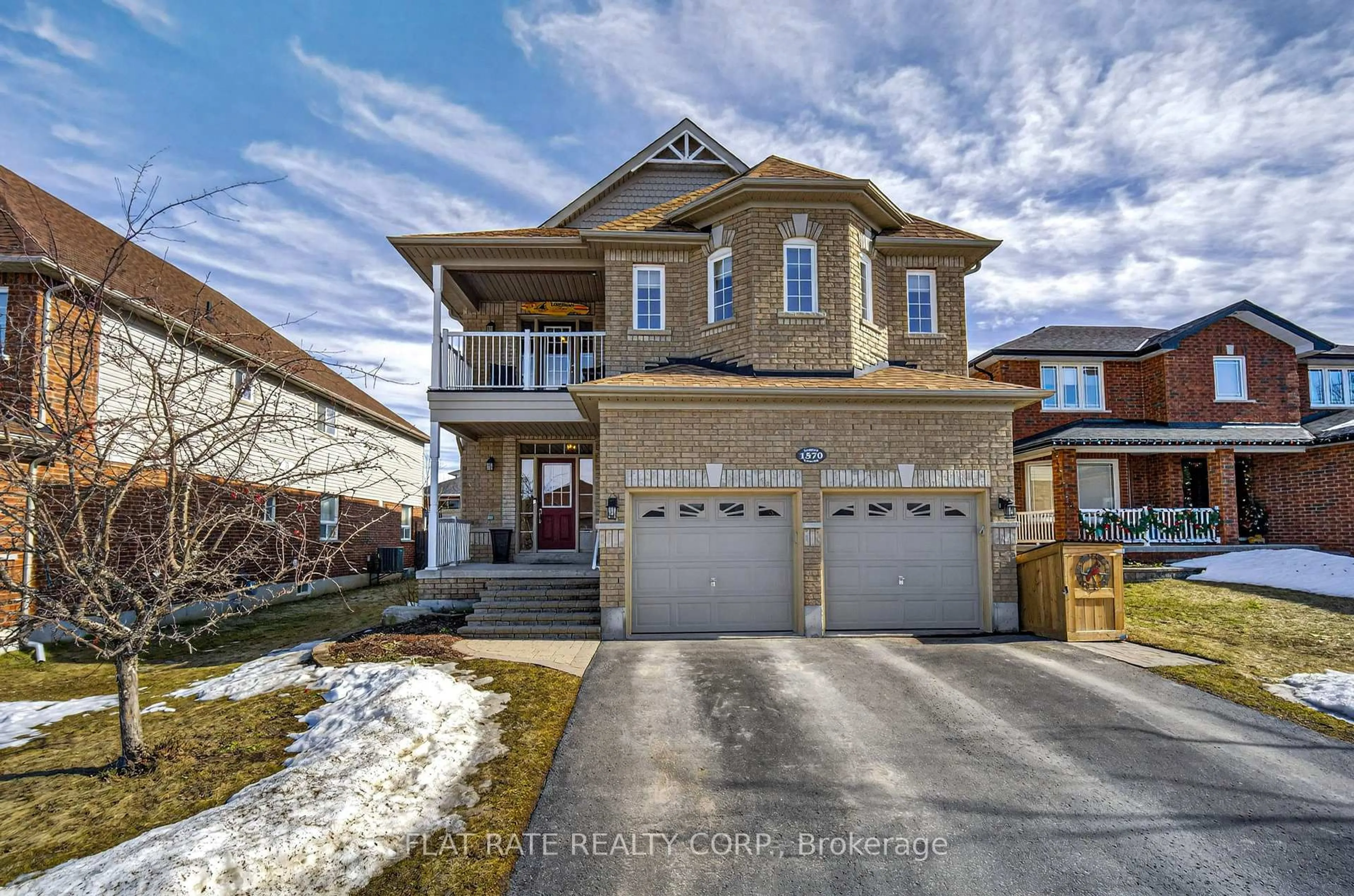 Home with brick exterior material, street for 1570 Scollard Cres, Peterborough Ontario K9H 0A8