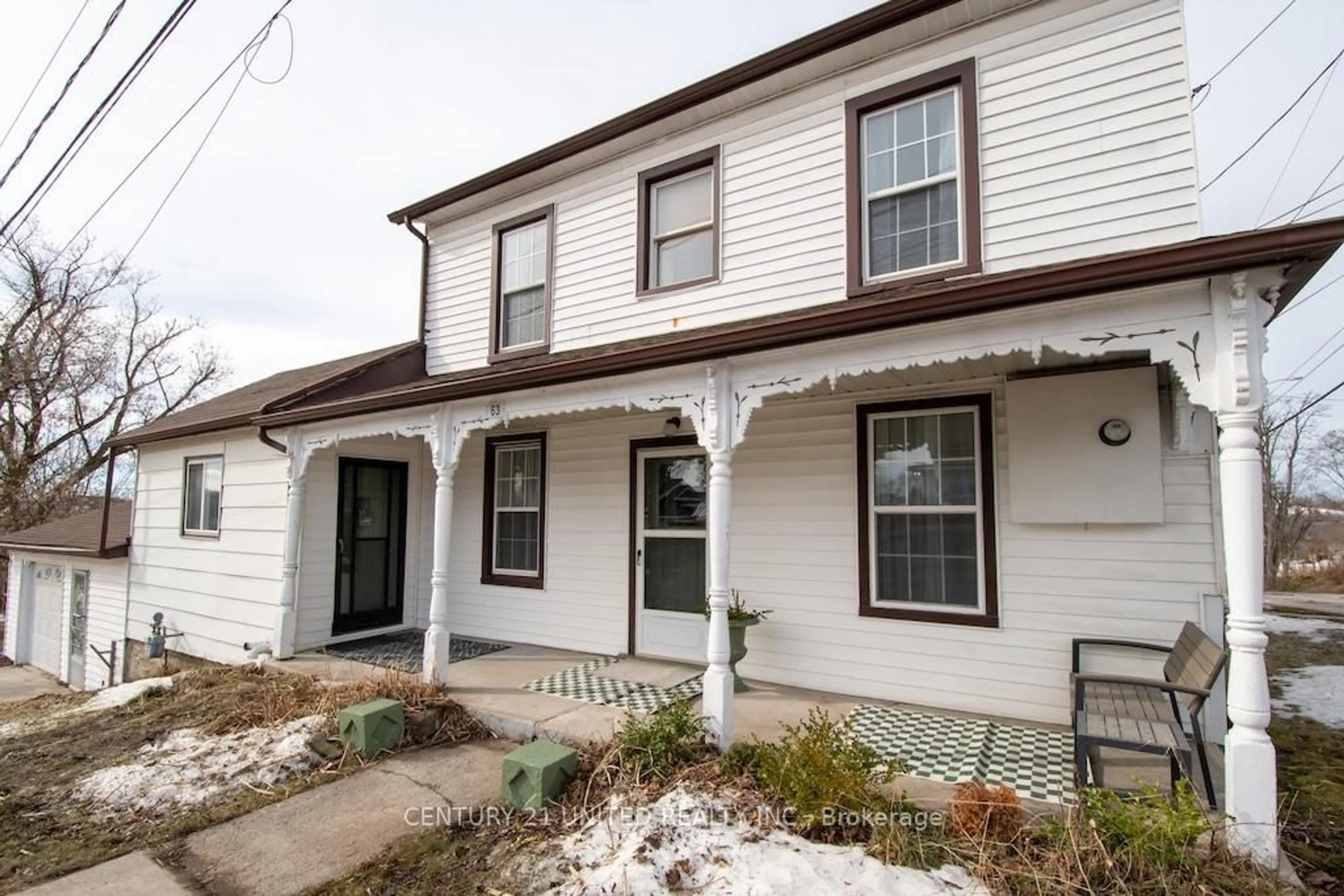 Home with vinyl exterior material, street for 63 Hope St, Trent Hills Ontario K0L 1Y0