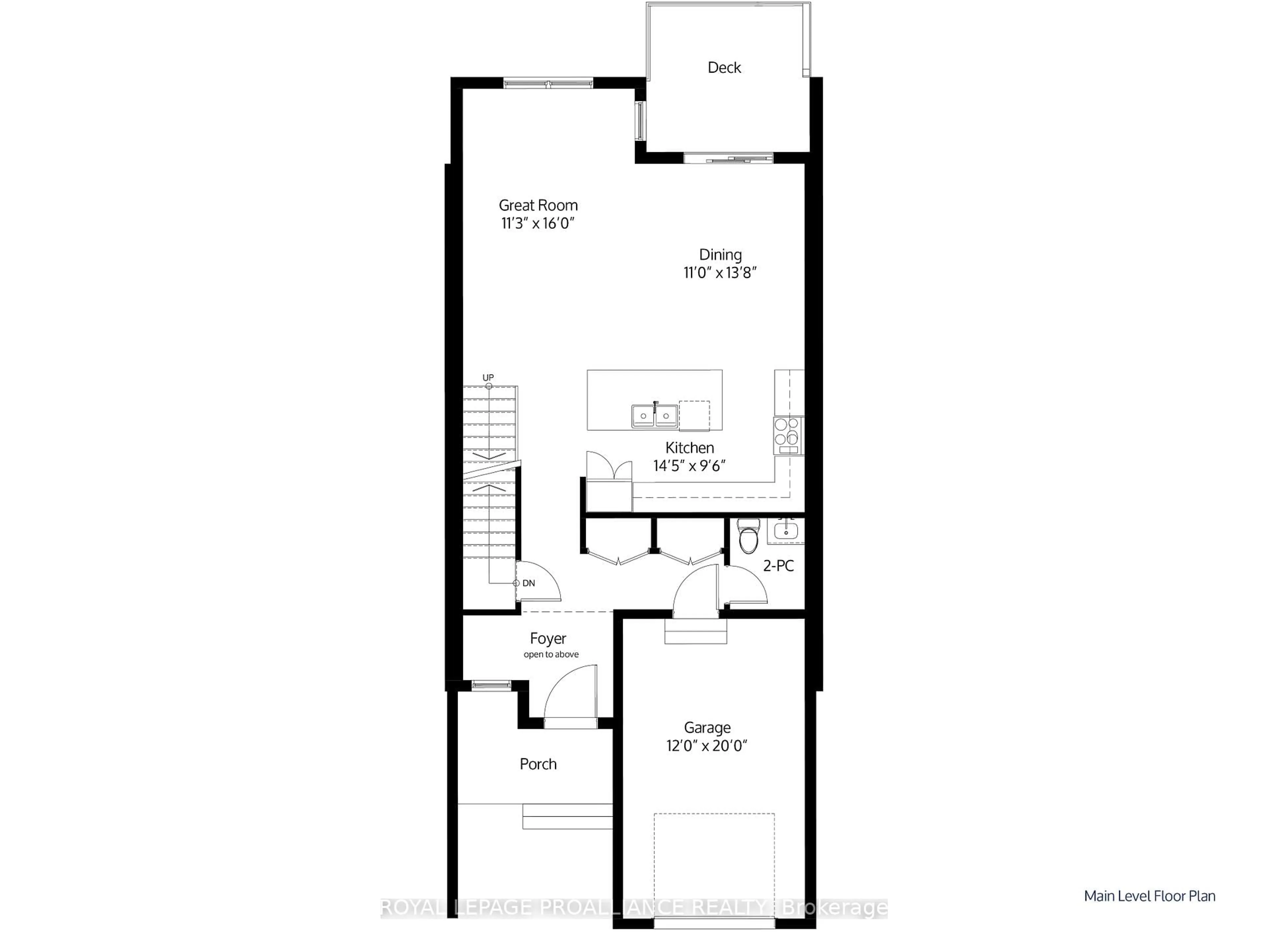 Floor plan for 21 Hollingsworth St, Cramahe Ontario K0K 1S0