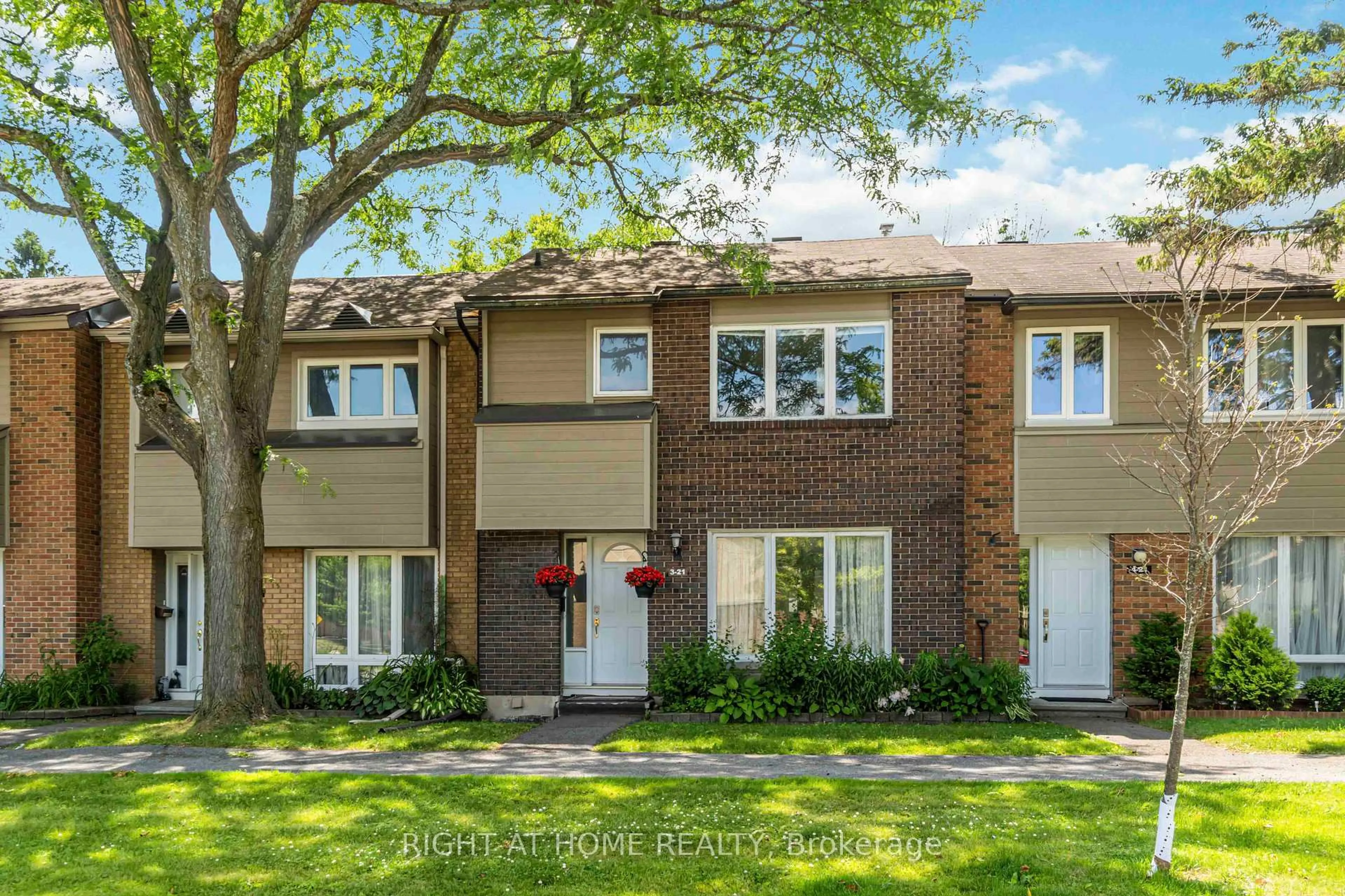 Home with brick exterior material, street for 21 Midland Cres #3, Ottawa Ontario K2H 8P6