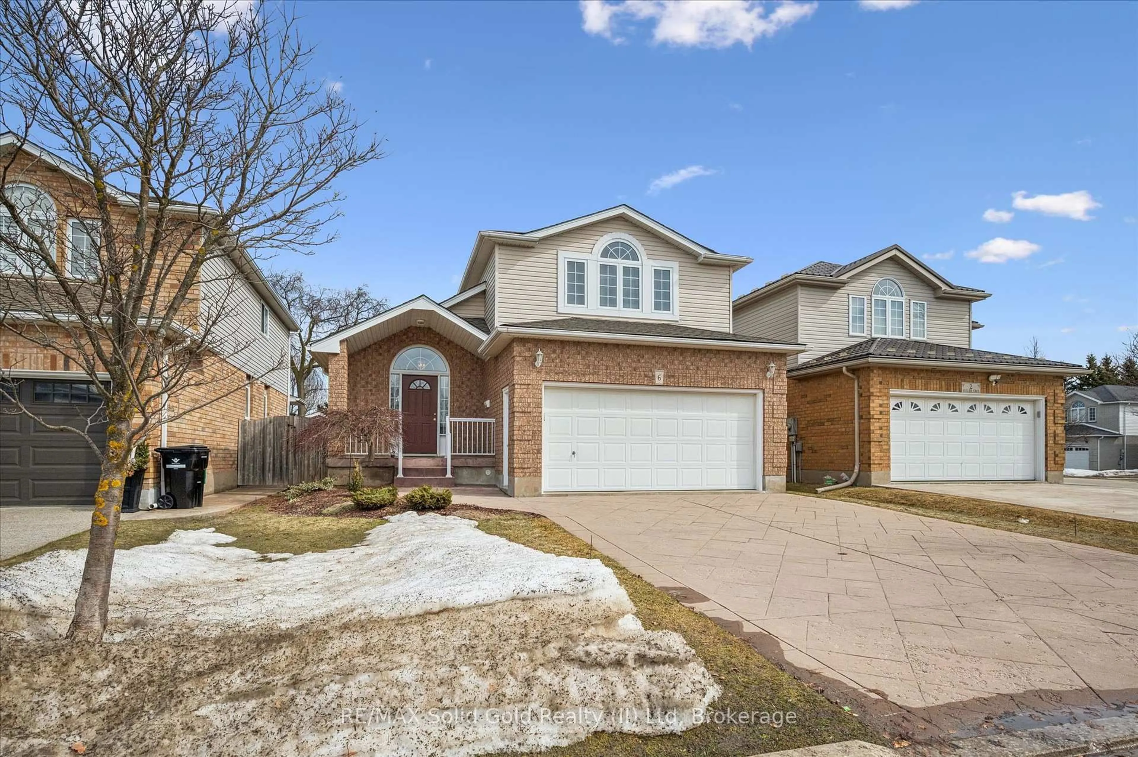 Home with brick exterior material, street for 6 Keller Cres, Kitchener Ontario N2N 3M7