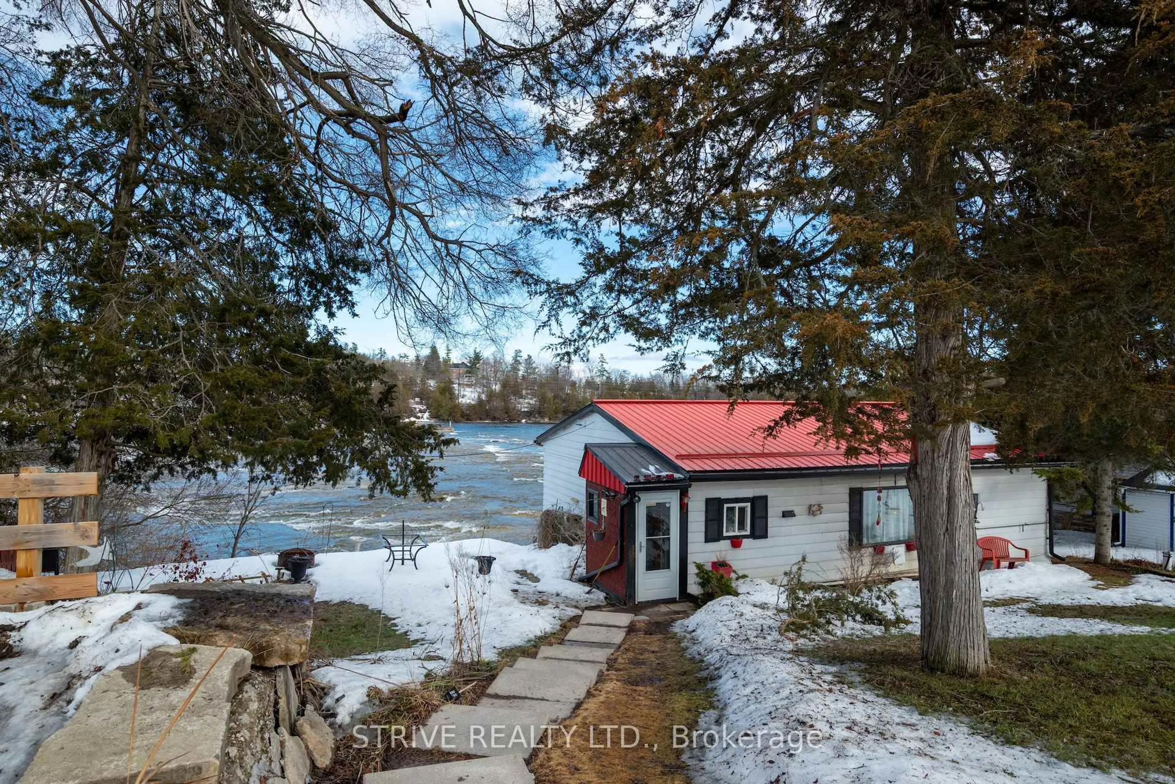A pic from outside/outdoor area/front of a property/back of a property/a pic from drone, water/lake/river/ocean view for 6613 COUNTY RD 50 Rd, Trent Hills Ontario K0L 1L0