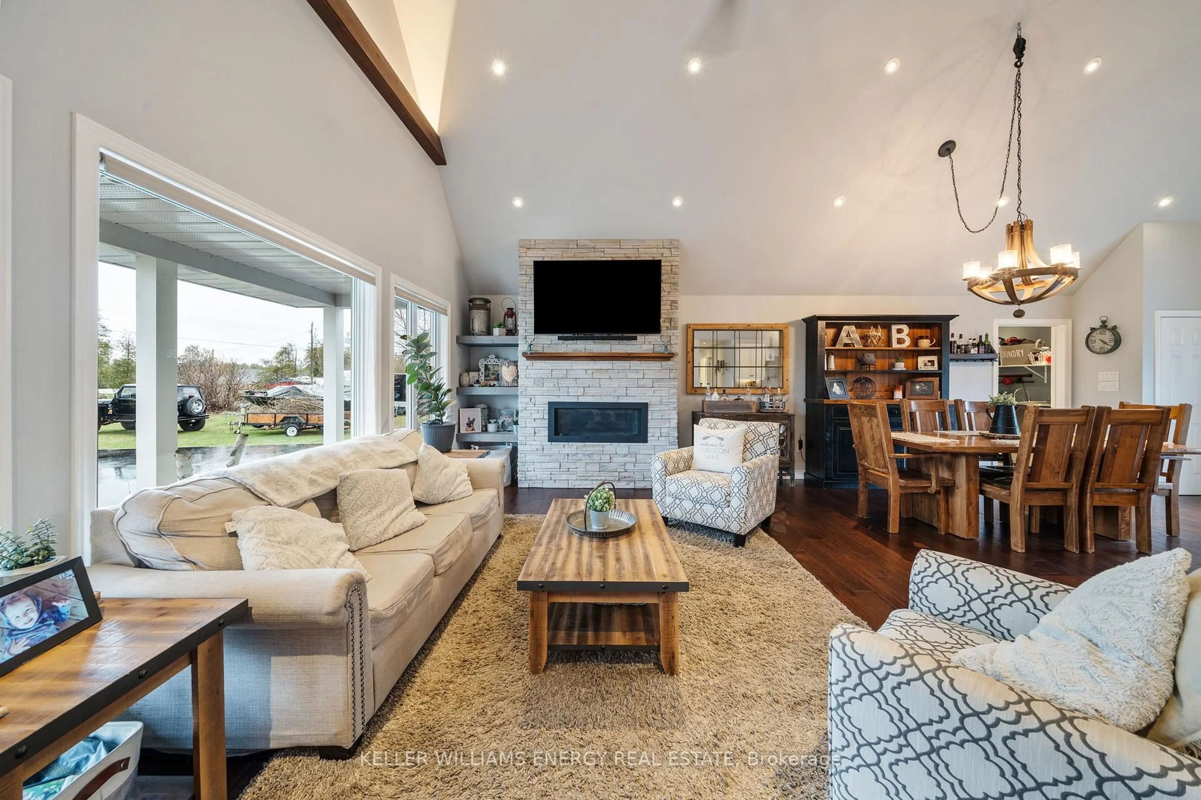 Living room with furniture, unknown for 20 Lagoon Dr, Kawartha Lakes Ontario K0M 1N0