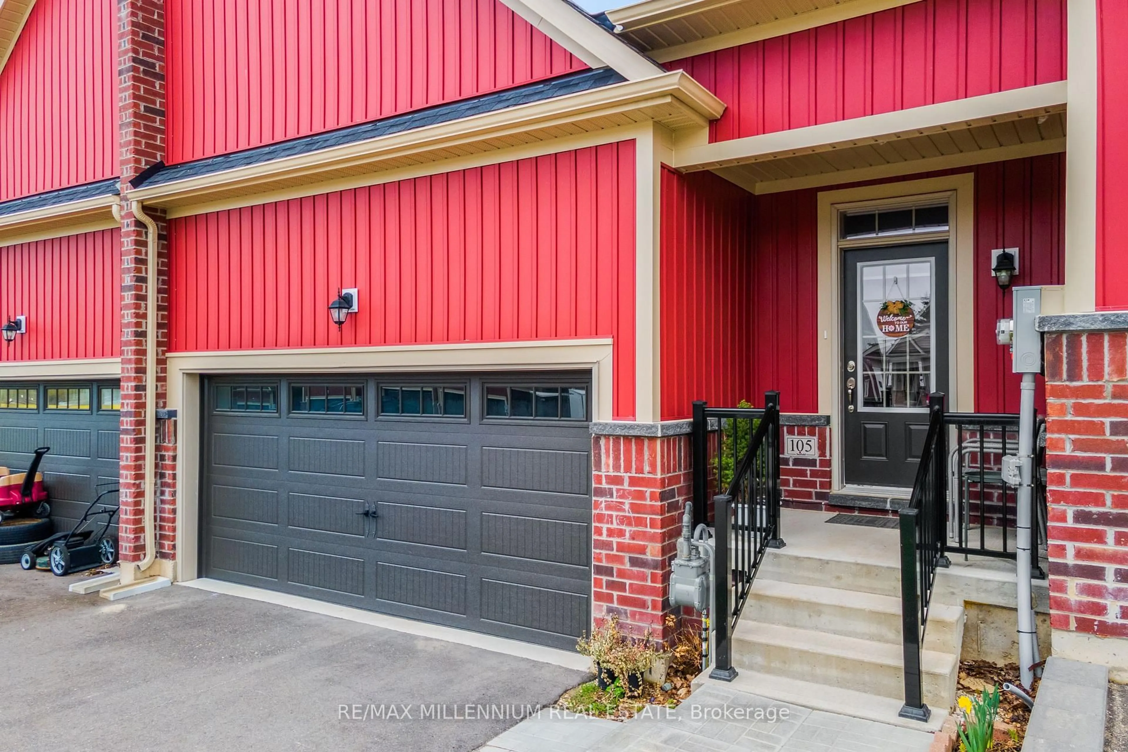 Home with brick exterior material, street for 105 Stonebrook Way, Grey Highlands Ontario N0C 1H0