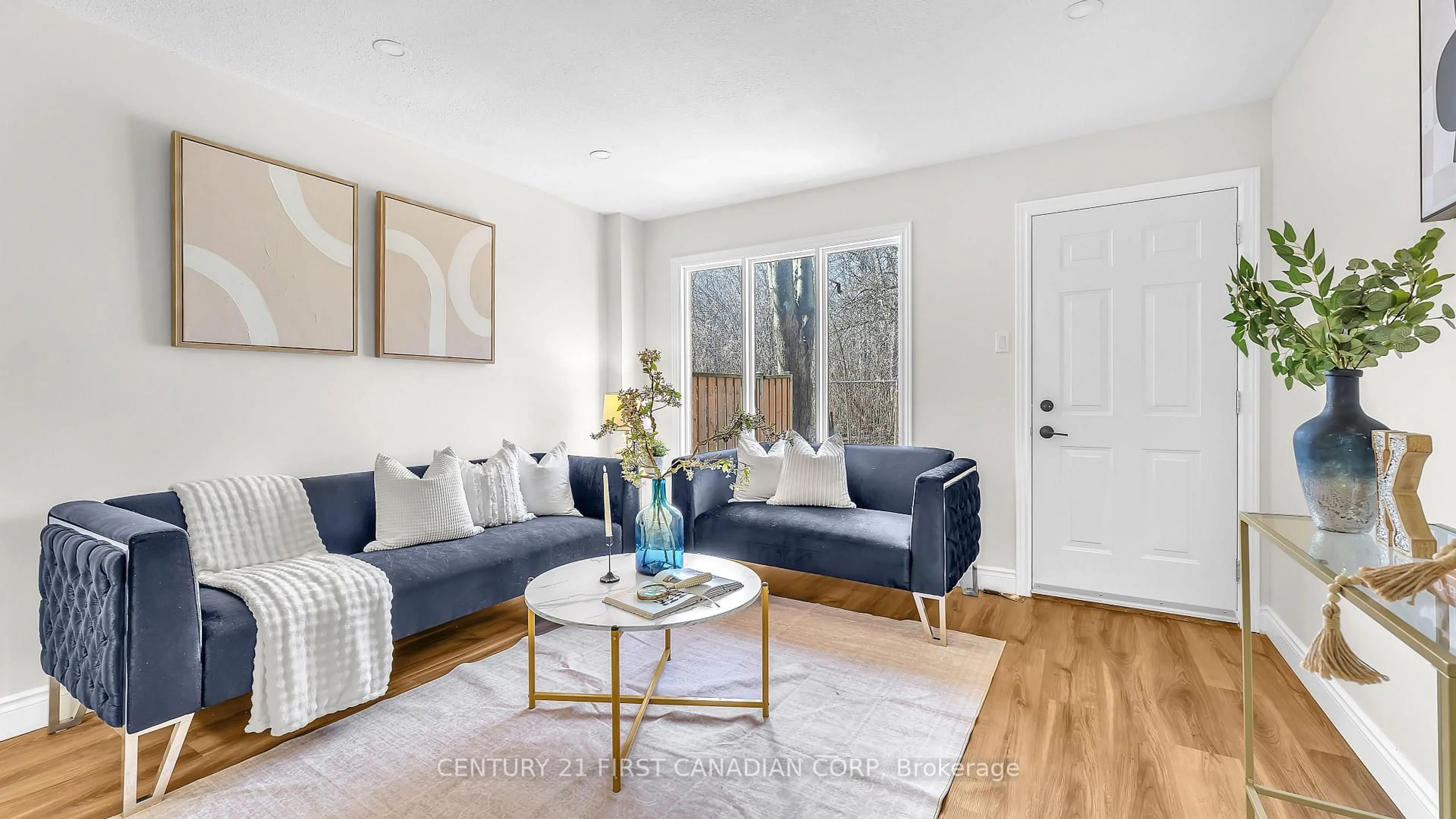 Living room with furniture, unknown for 209 Millbank Dr #26, London South Ontario N6C 4V9