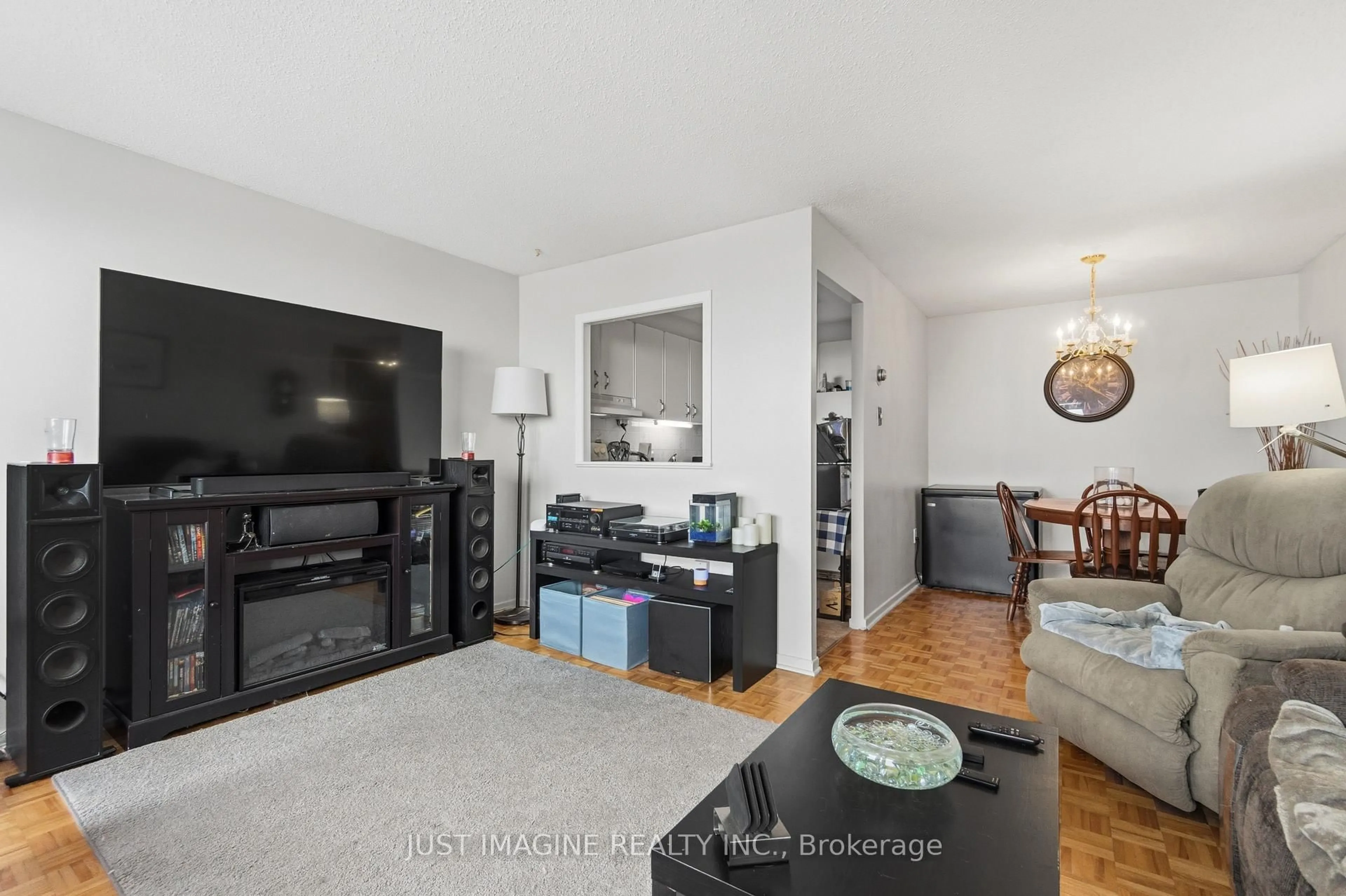 Living room with furniture, unknown for 3100 Carling Ave #721, Ottawa Ontario K2B 6J6