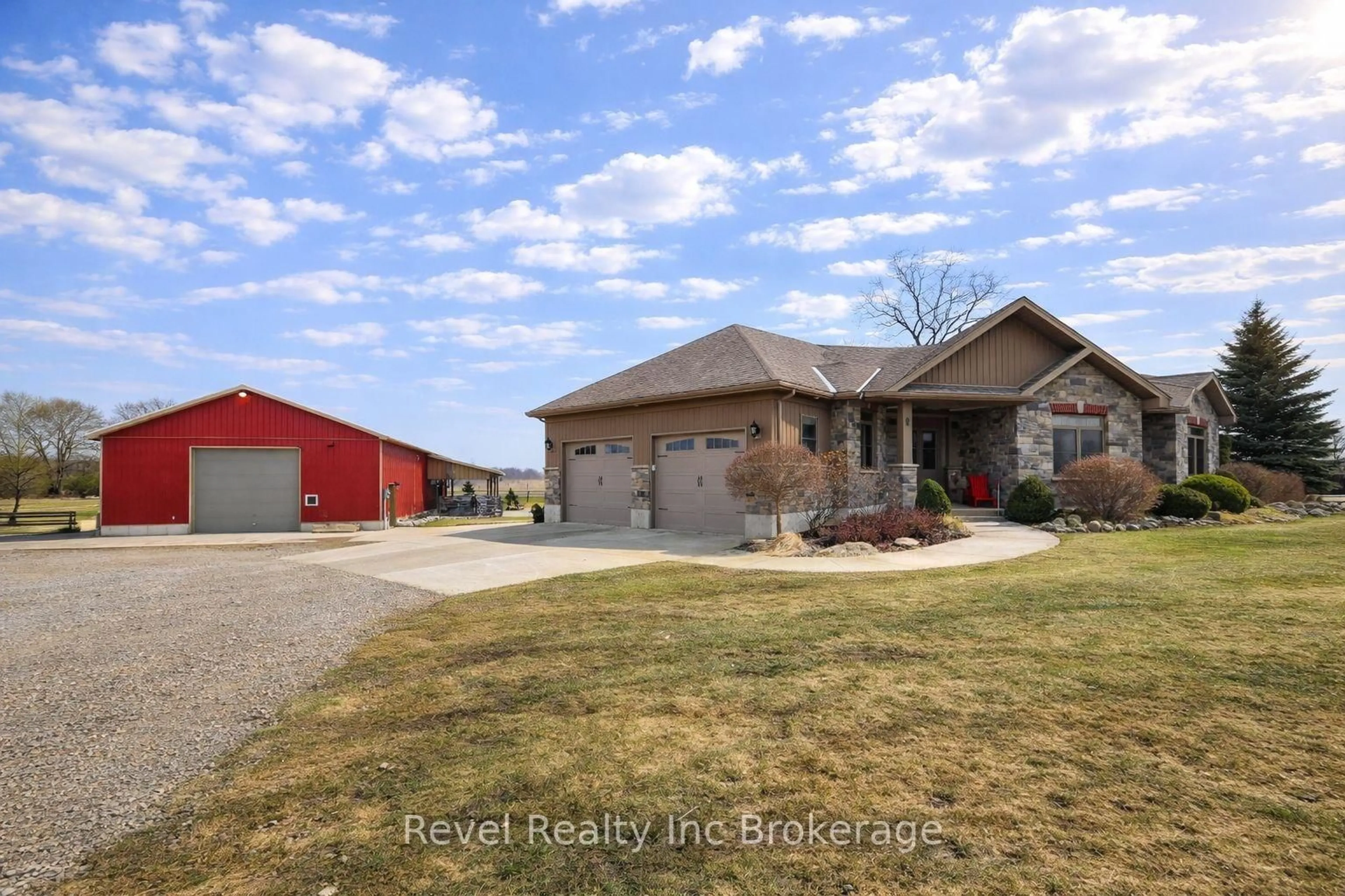 Home with brick exterior material, street for 315686 31st Line, Zorra Ontario N0J 1J0