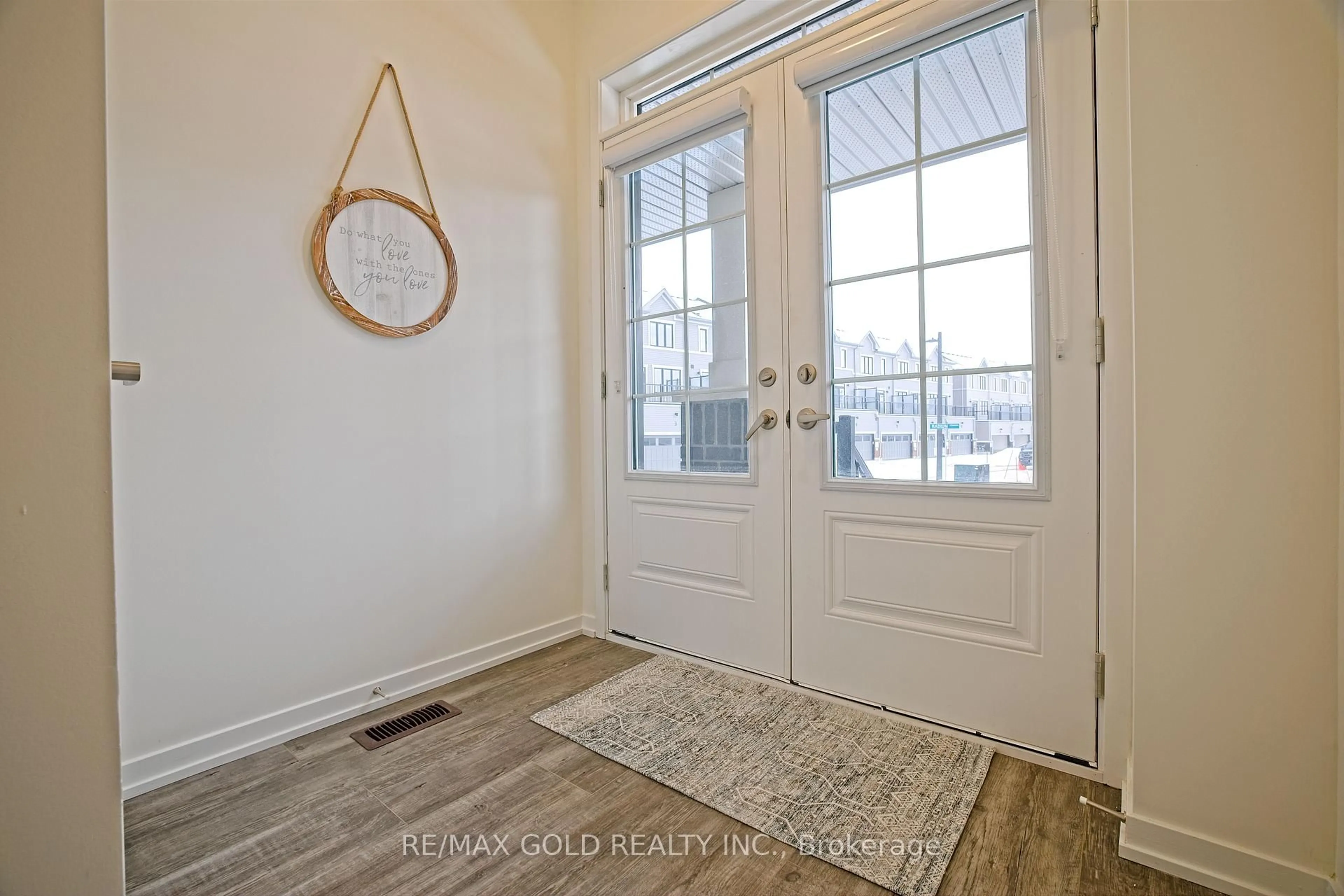 Indoor entryway for 35 Radium Common, Cambridge Ontario N1R 5S2