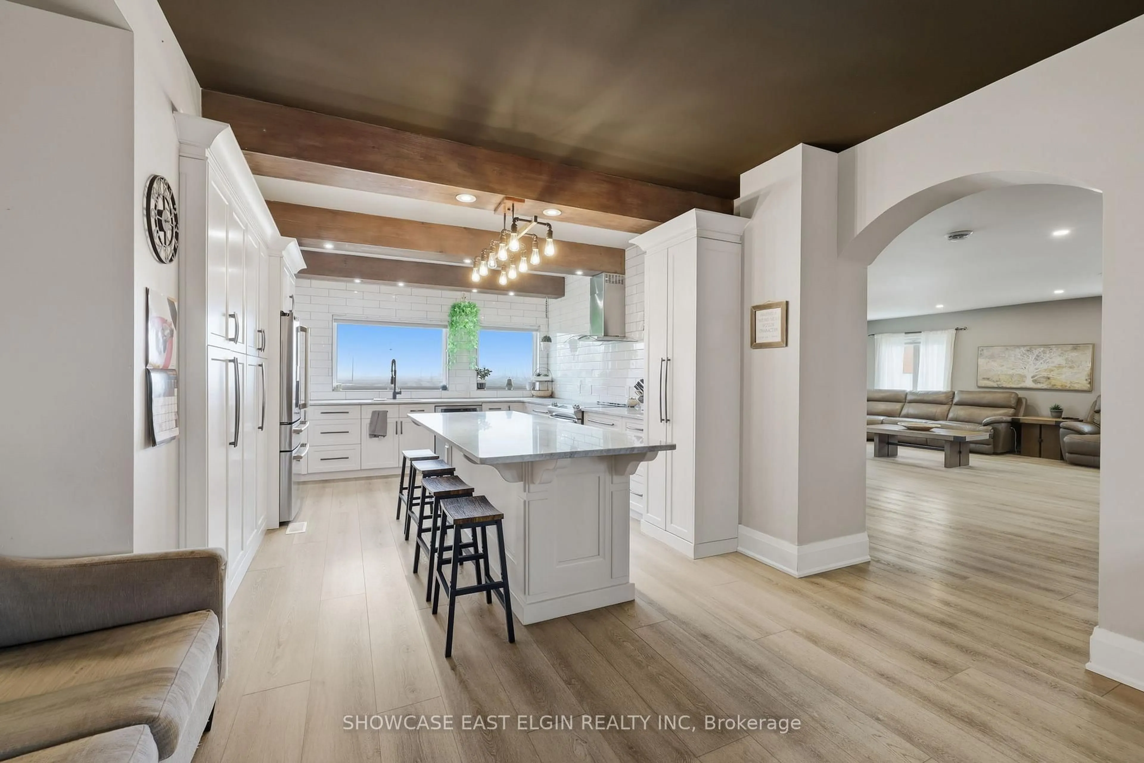 Open concept kitchen, unknown for 53250 College Line, Malahide Ontario N5H 2R3