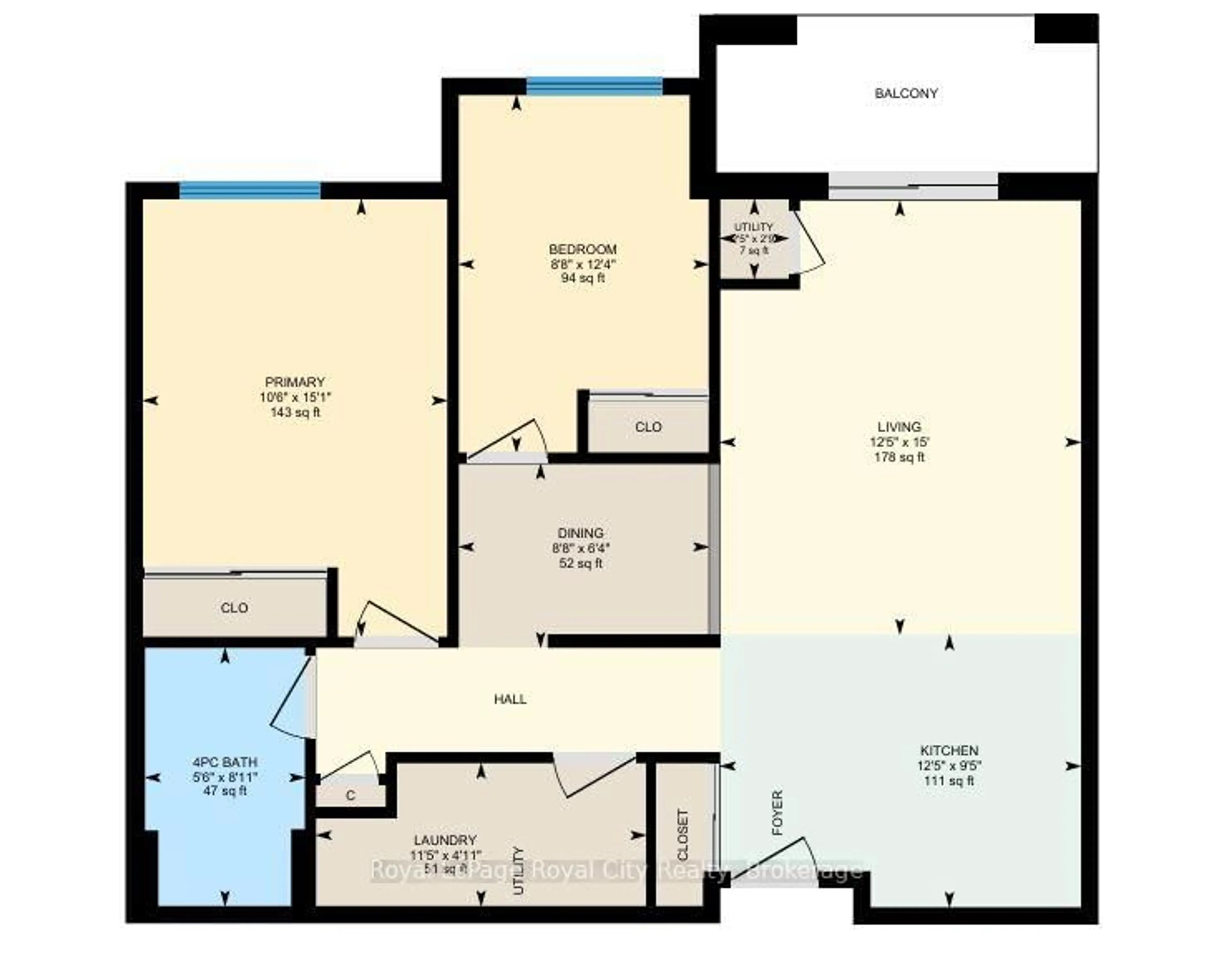 Floor plan for 60 Lynnmore St #313, Guelph Ontario N1L 0J8