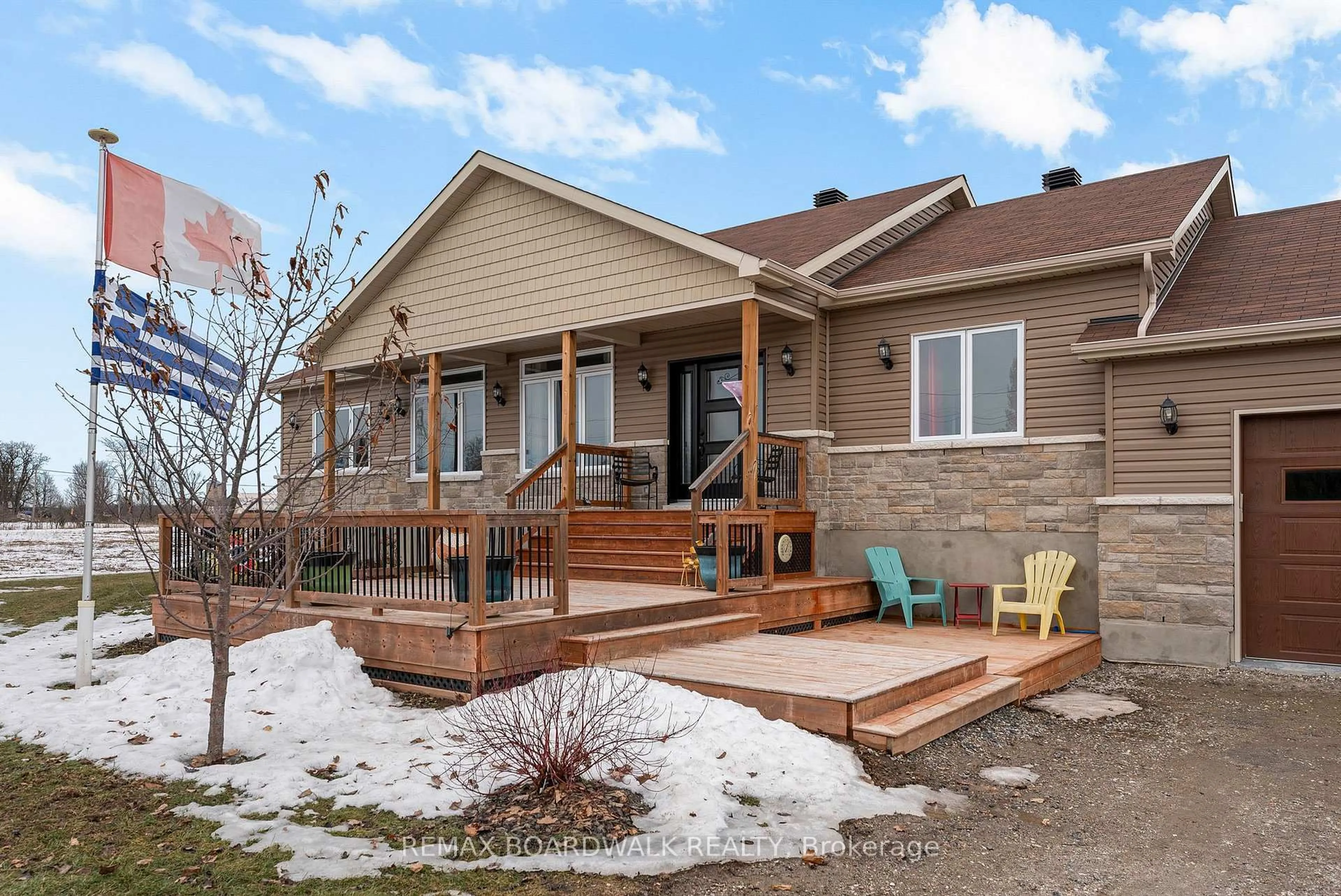 Home with brick exterior material, street for 1496 Drummond School Rd, Perth Ontario K7H 0K5