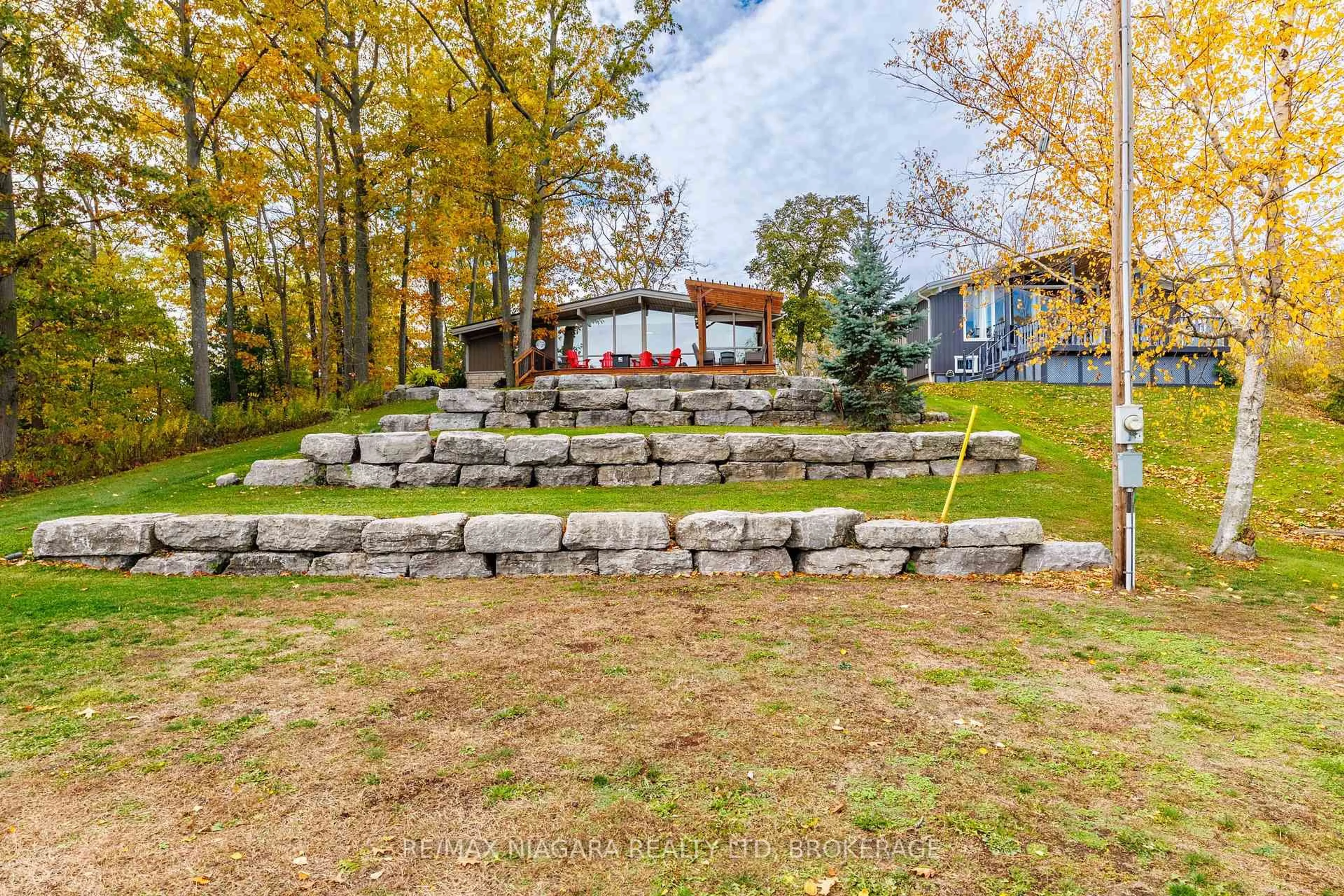 Patio, water/lake/river/ocean view for 42 Mohawk Point Rd, Haldimand Ontario N0A 1K0