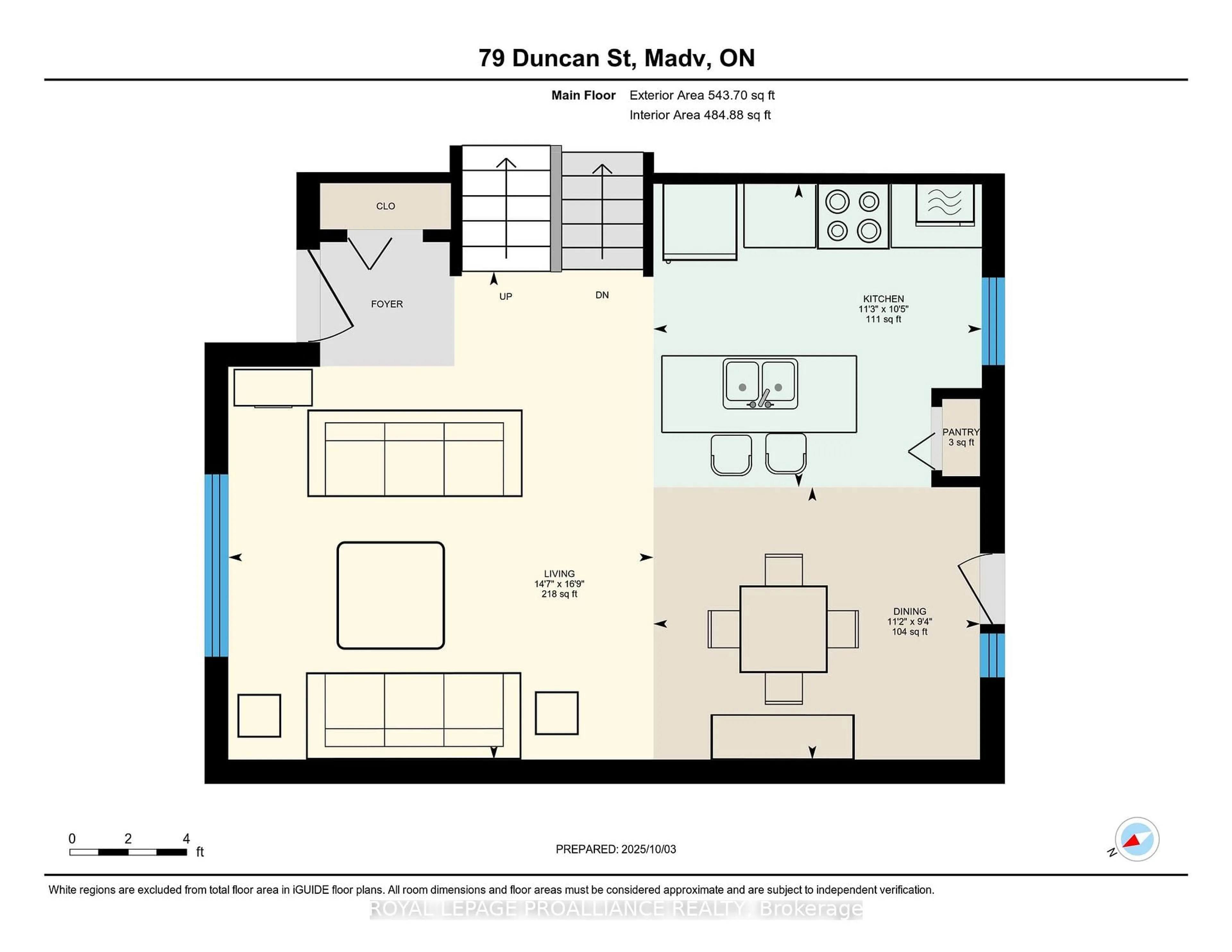 Floor plan for 79 Duncan St, Madoc Ontario K0K 2K0