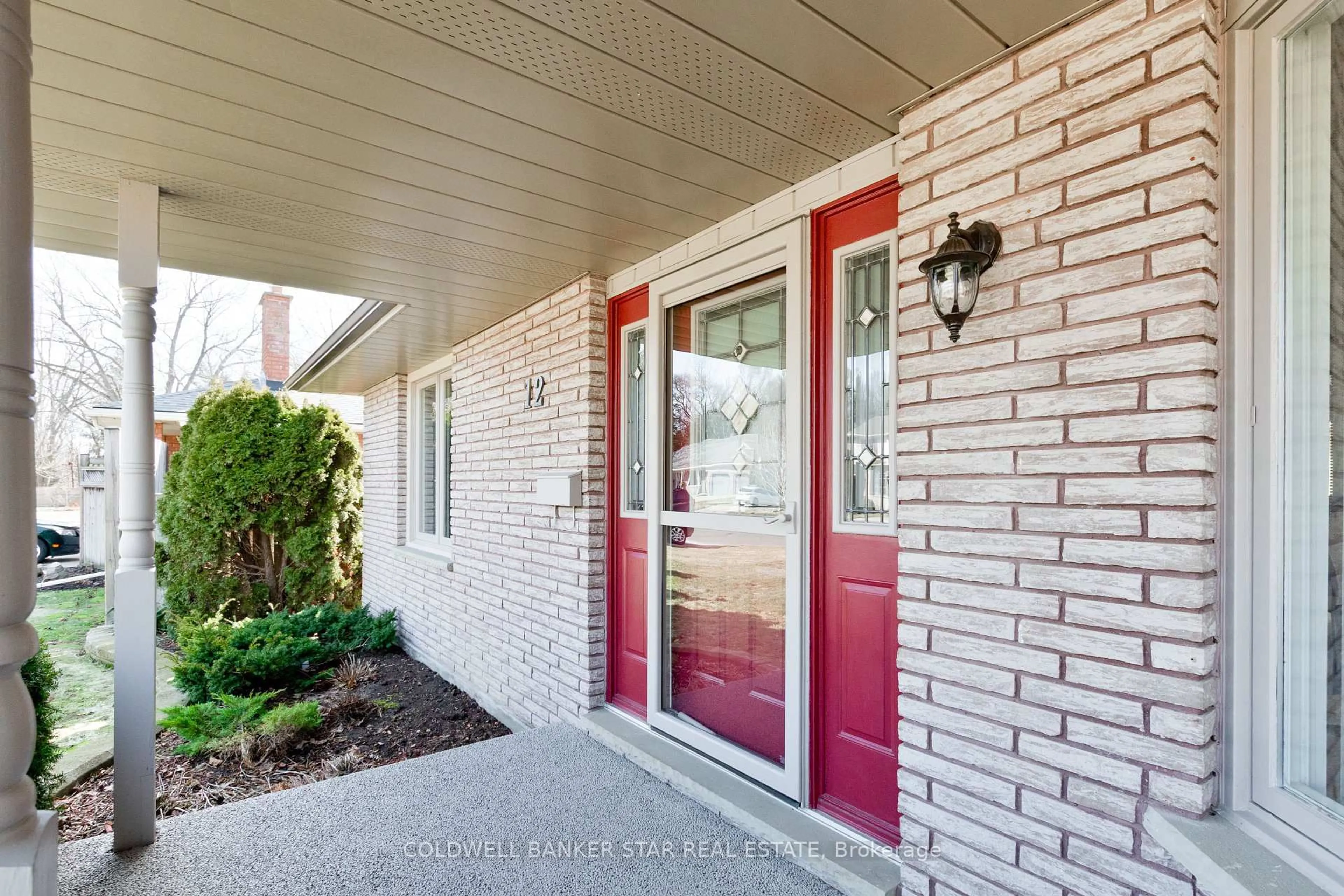 Home with brick exterior material, street for 12 Treadwell St, Aylmer Ontario N5H 3B5