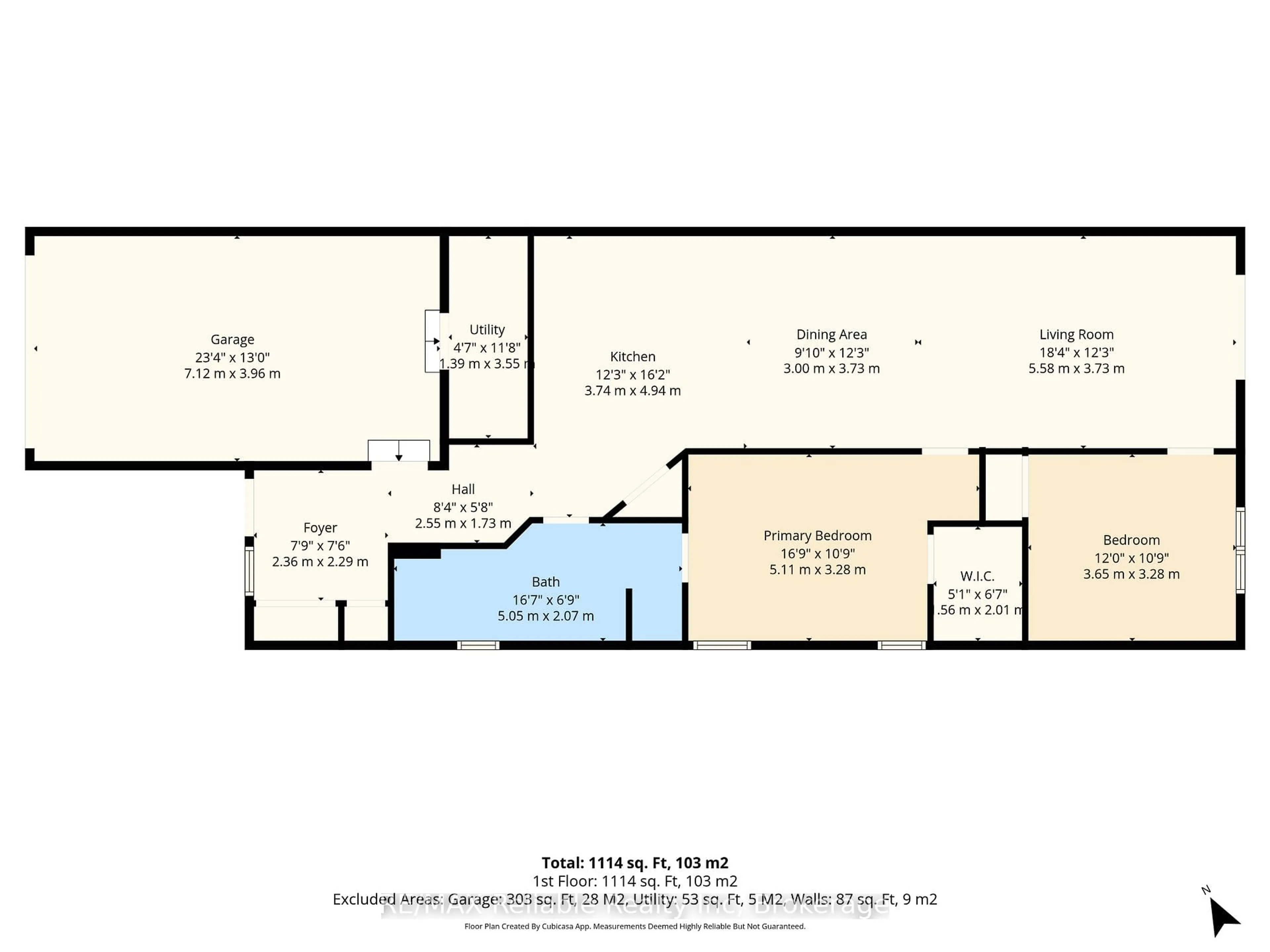 Floor plan for 156 Sills St, Huron East Ontario N0K 1W0