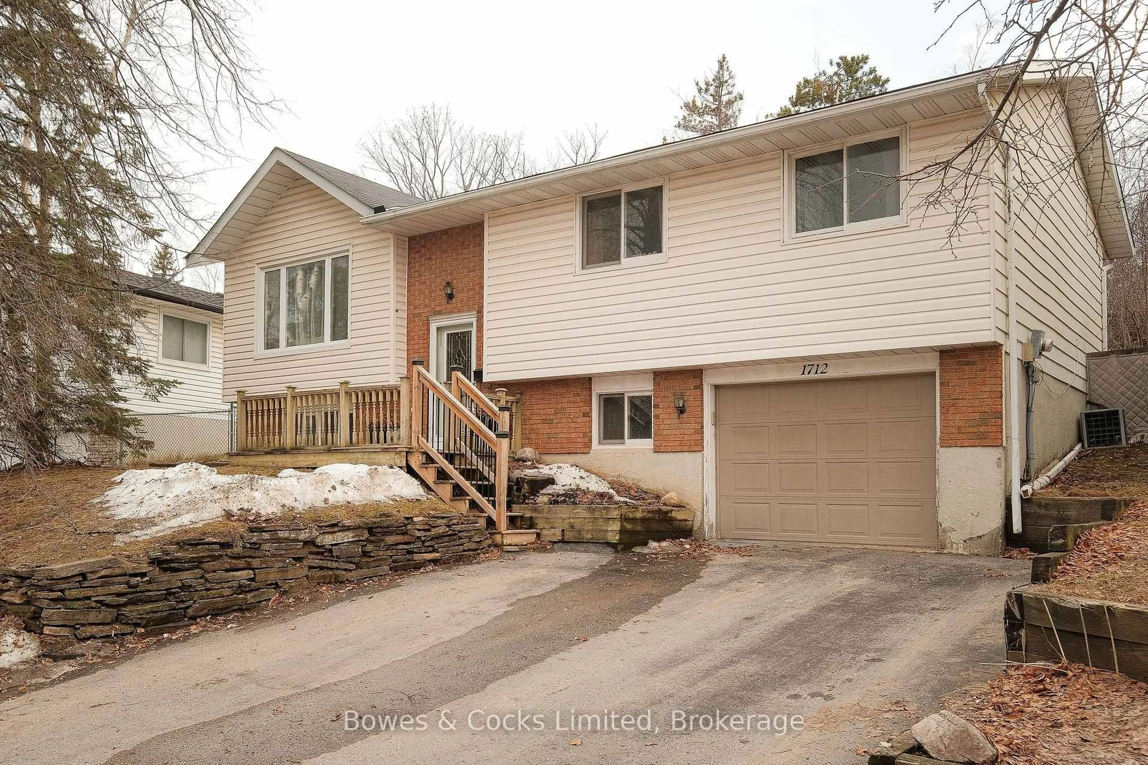 Home with brick exterior material, street for 1712 Redwood Dr, Peterborough Ontario K9K 1M3