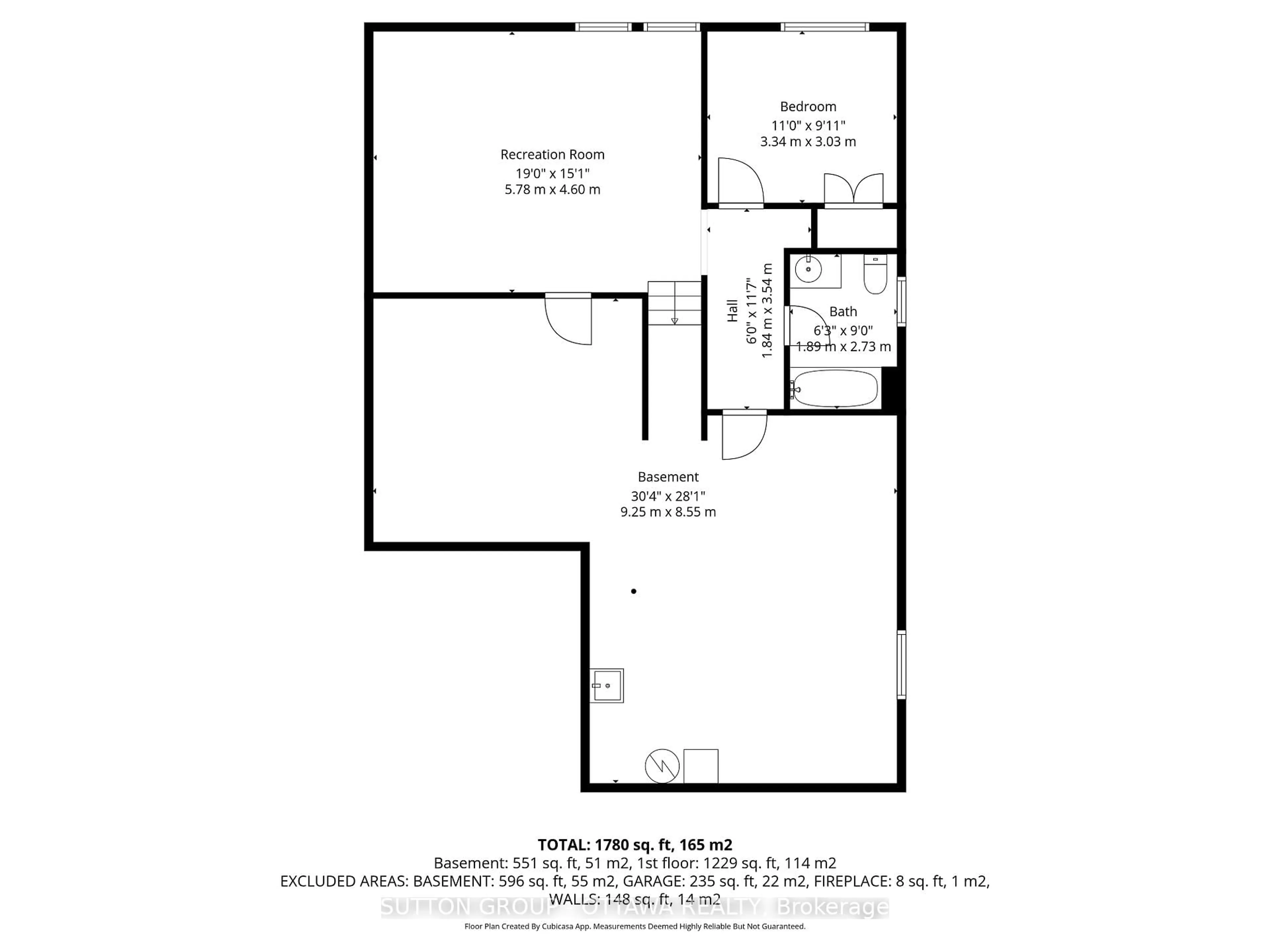 Floor plan for 458 Van Dusen St, Almonte Ontario K0A 1A0