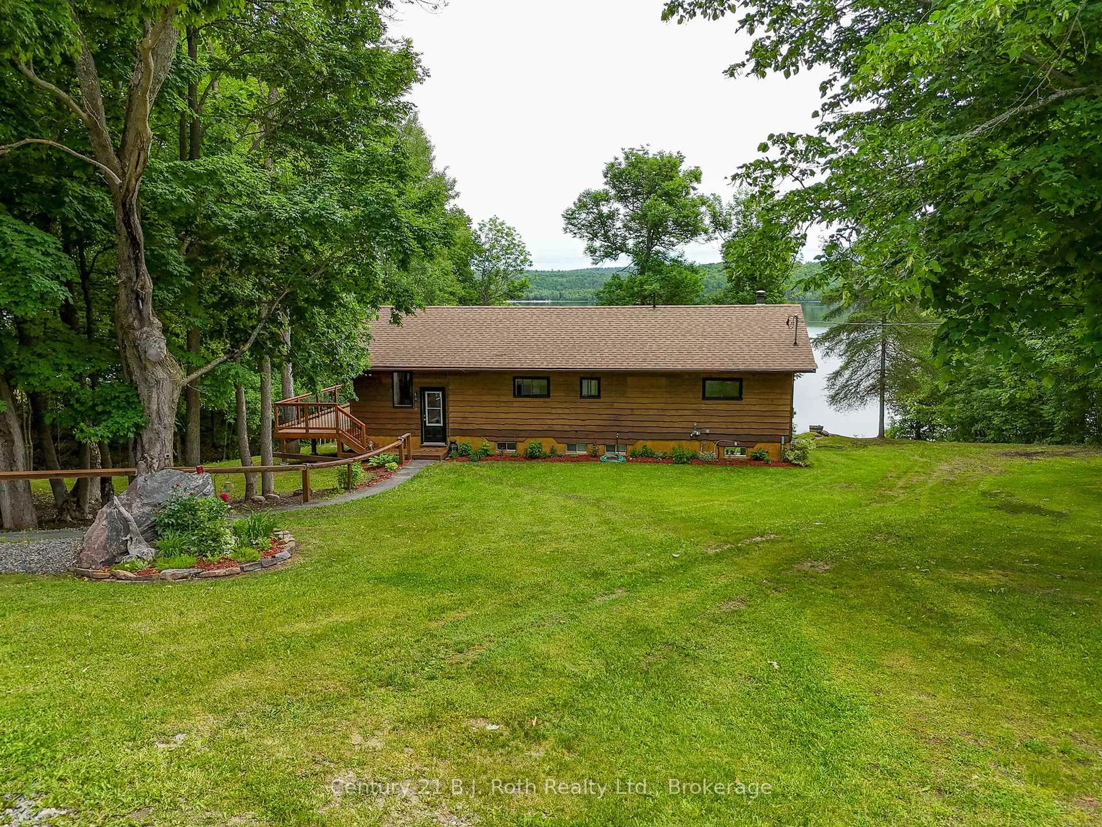 A pic from outside/outdoor area/front of a property/back of a property/a pic from drone, water/lake/river/ocean view for 169 ODD'S Dr, Parry Sound Remote Area Ontario P0H 2R0