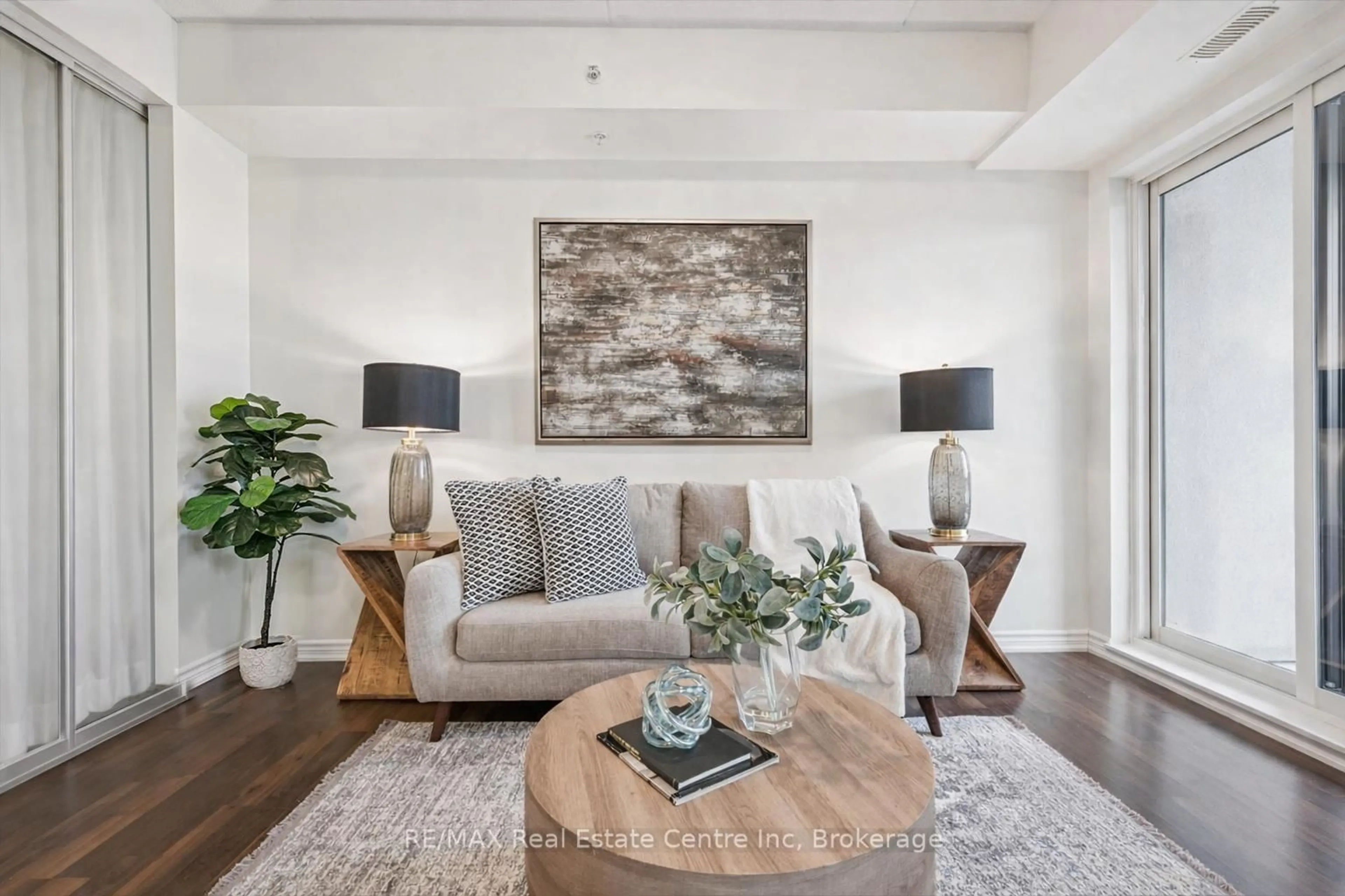 Living room with furniture, unknown for 1280 Gordon St #210, Guelph Ontario N1L 0N6