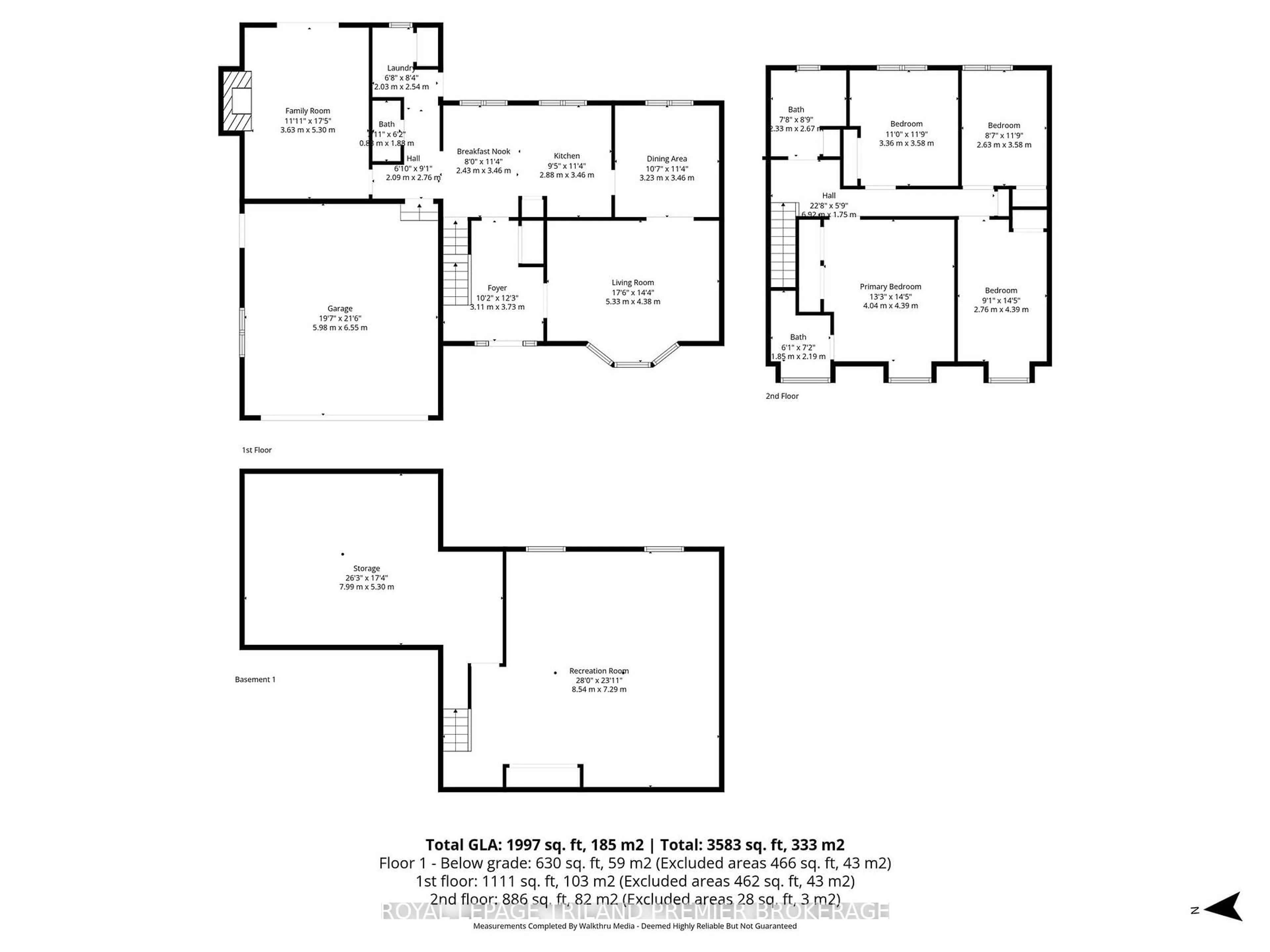 Floor plan for 31 Foxcroft Cres, London South Ontario N6K 3A3