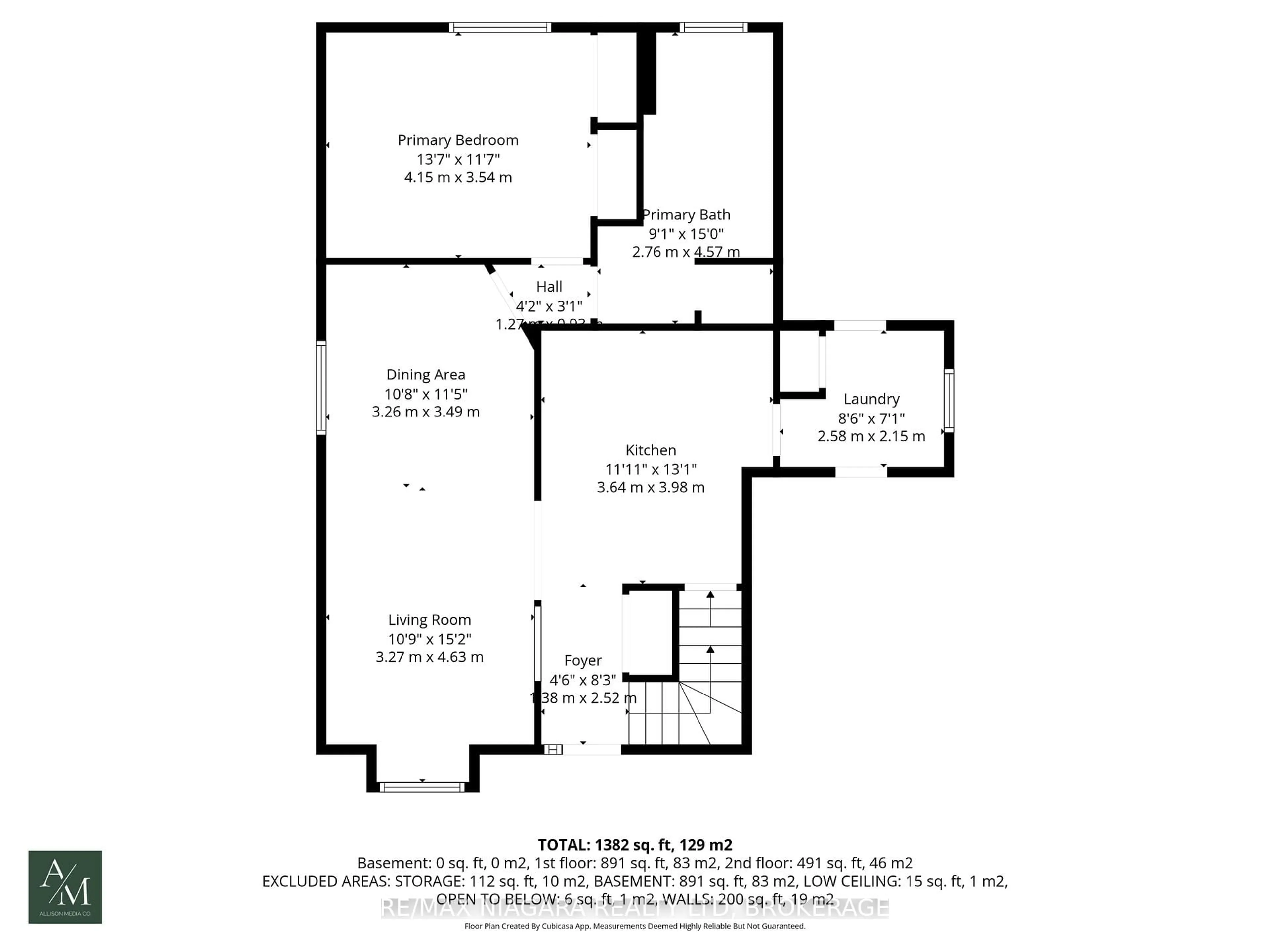 Floor plan for 98 Silvercrest Crt, Thorold Ontario L2V 5B4