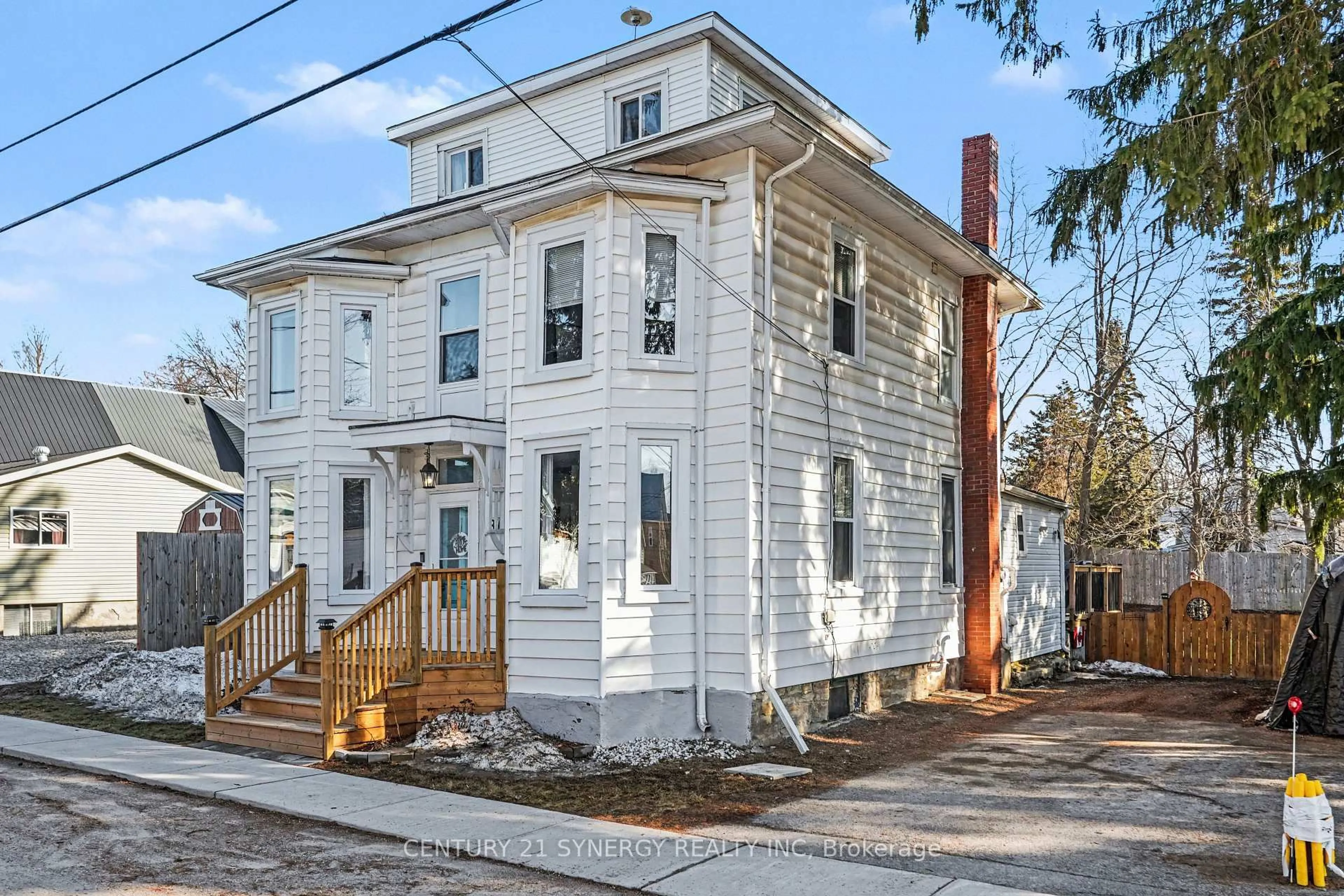 Home with brick exterior material, street for 3 Reid St, Athens Ontario K0E 1B0