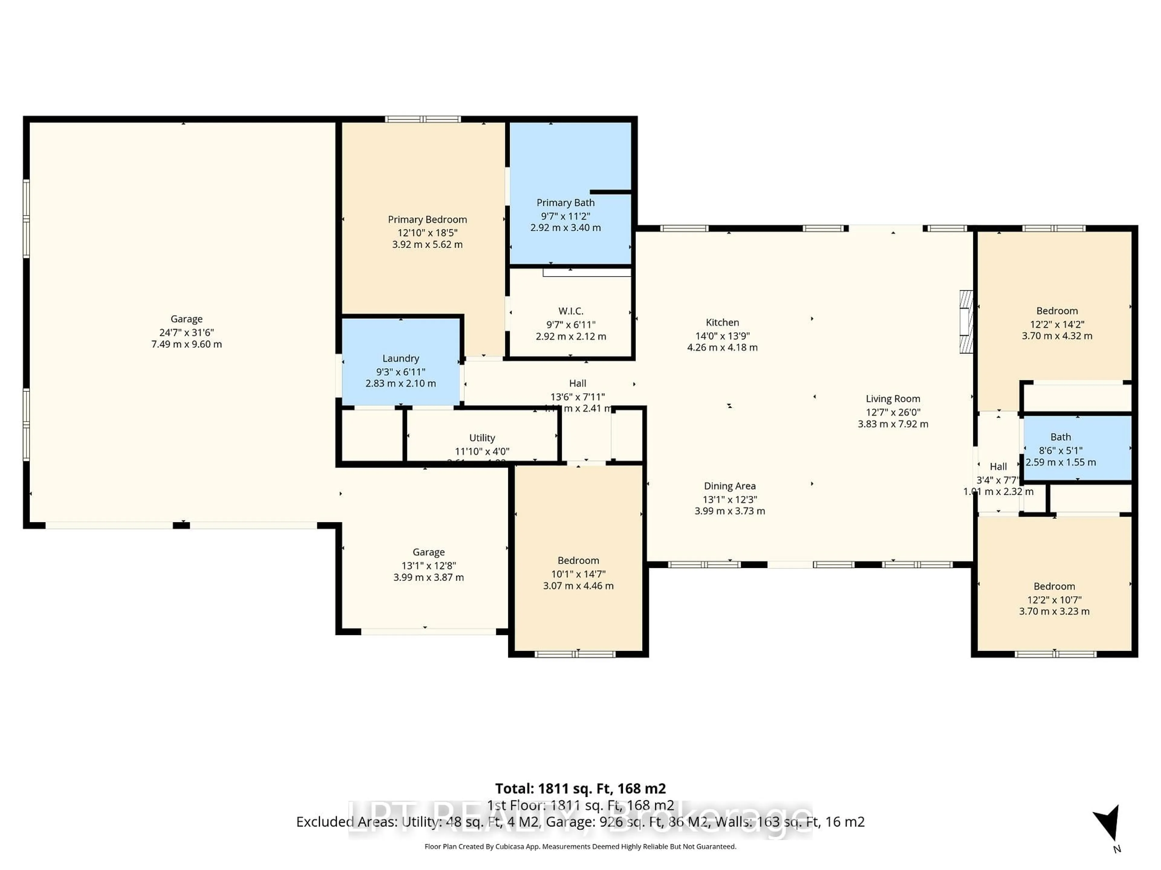 Floor plan for 8439 Lazy Lane, Lambton Shores Ontario N0M 2N0