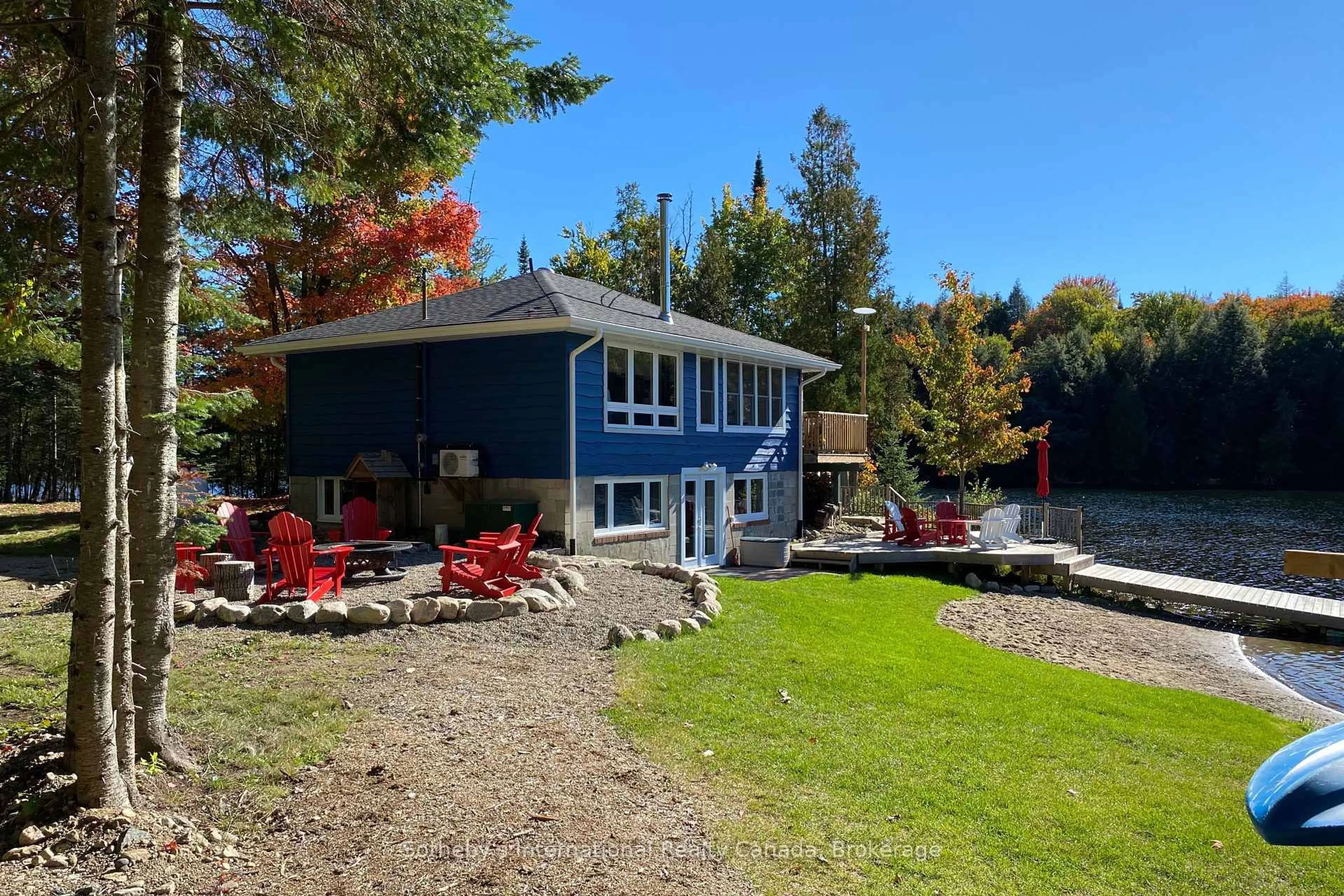 Patio, water/lake/river/ocean view for 138 Jenkins Lane, Perry Ontario P0A 1R0