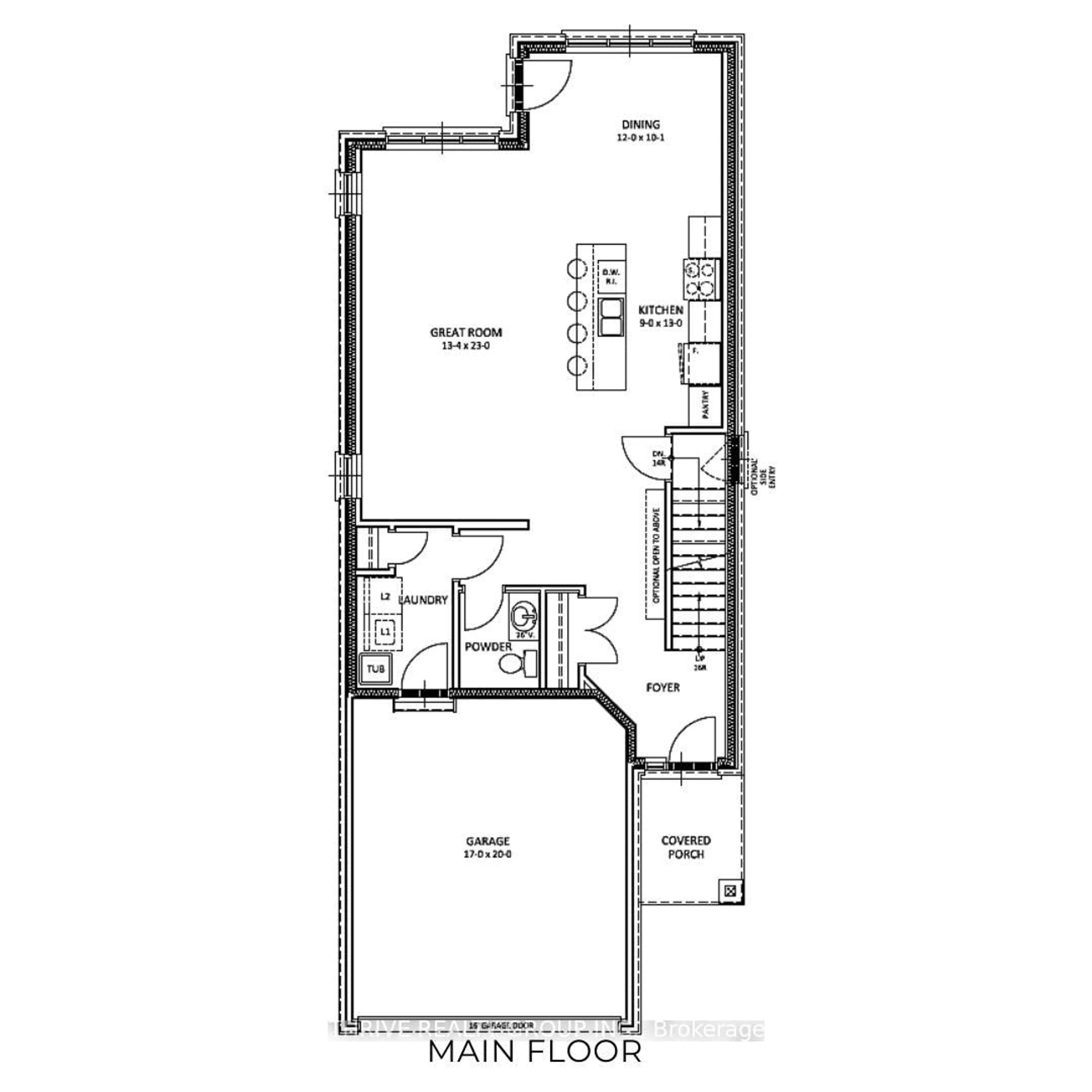Floor plan for 2386 Jordan Blvd, London North Ontario N6G 0X8