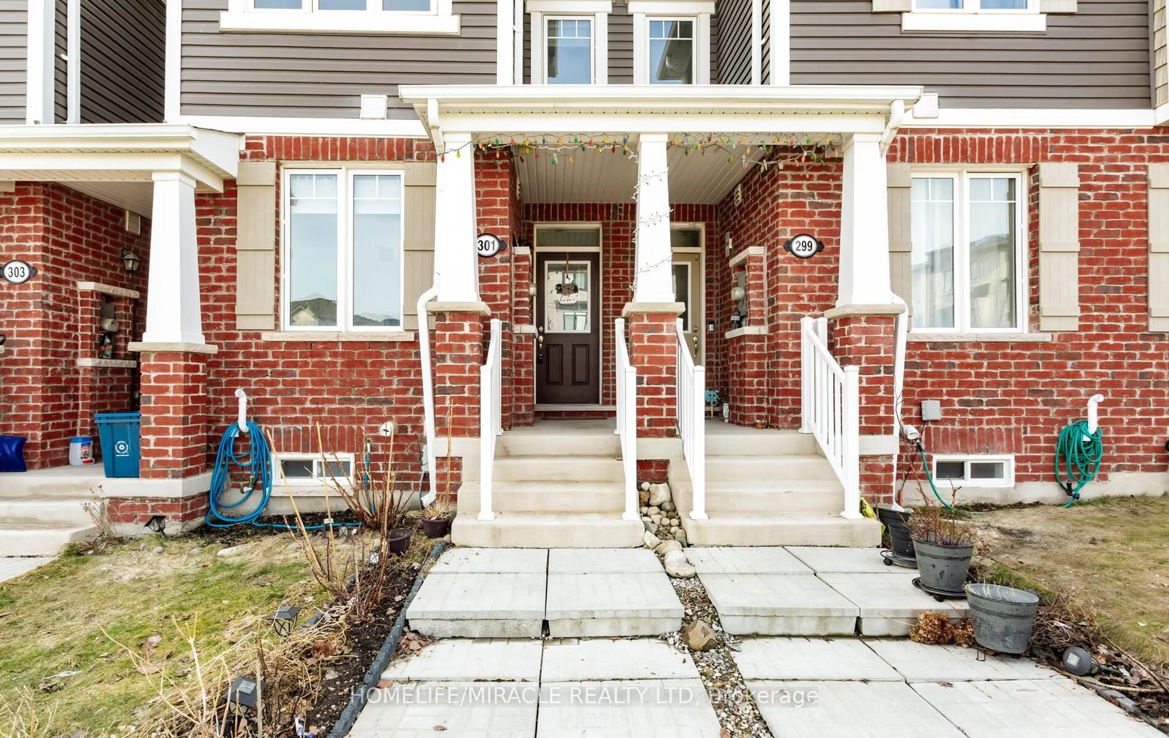 Home with brick exterior material, street for 301 Equestrian Way, Cambridge Ontario N3E 0C7