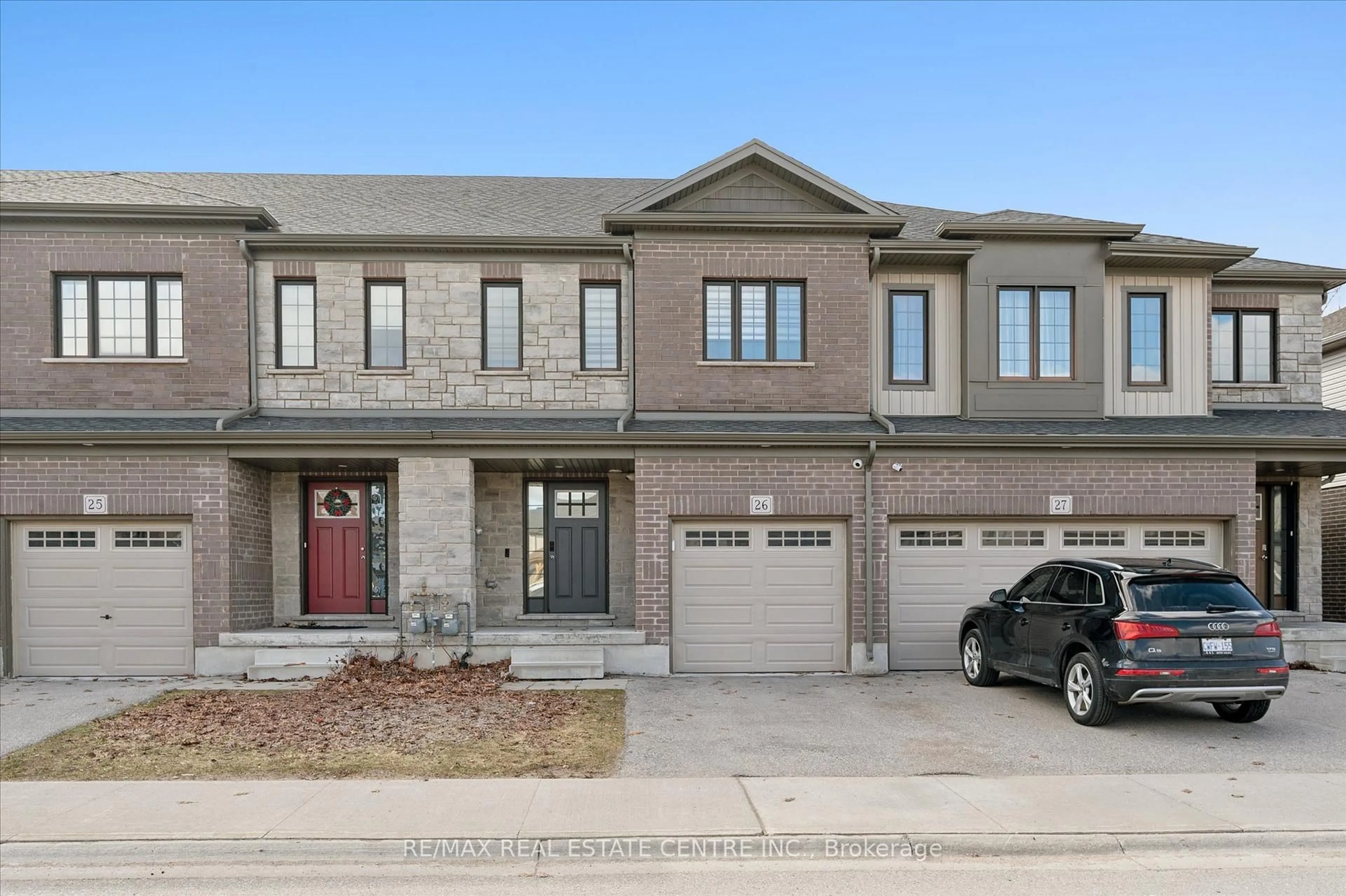 Home with brick exterior material, street for 135 Hardcastle Dr #26, Cambridge Ontario N1S 0B6