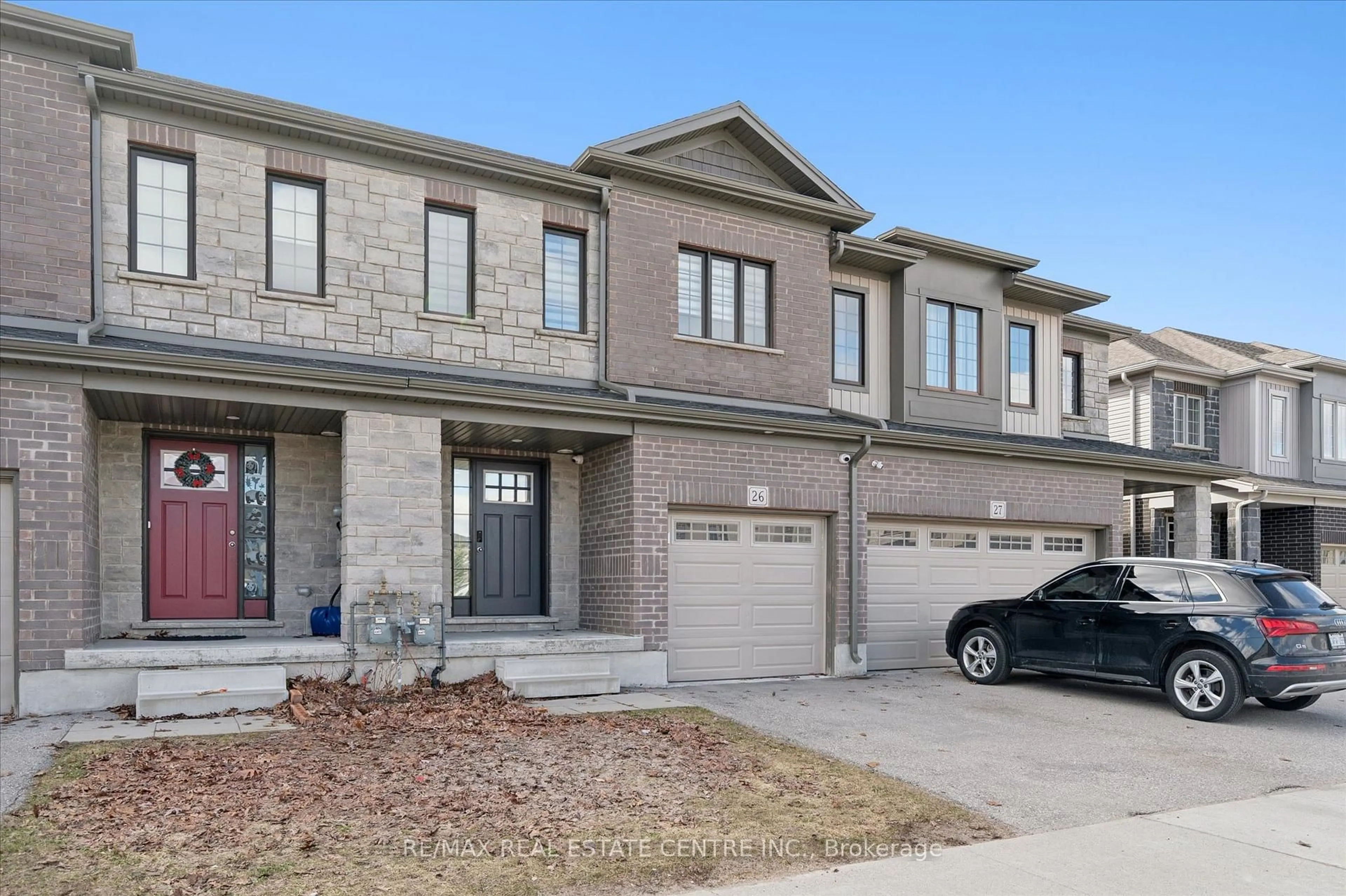 Home with brick exterior material, street for 135 Hardcastle Dr #26, Cambridge Ontario N1S 0B6