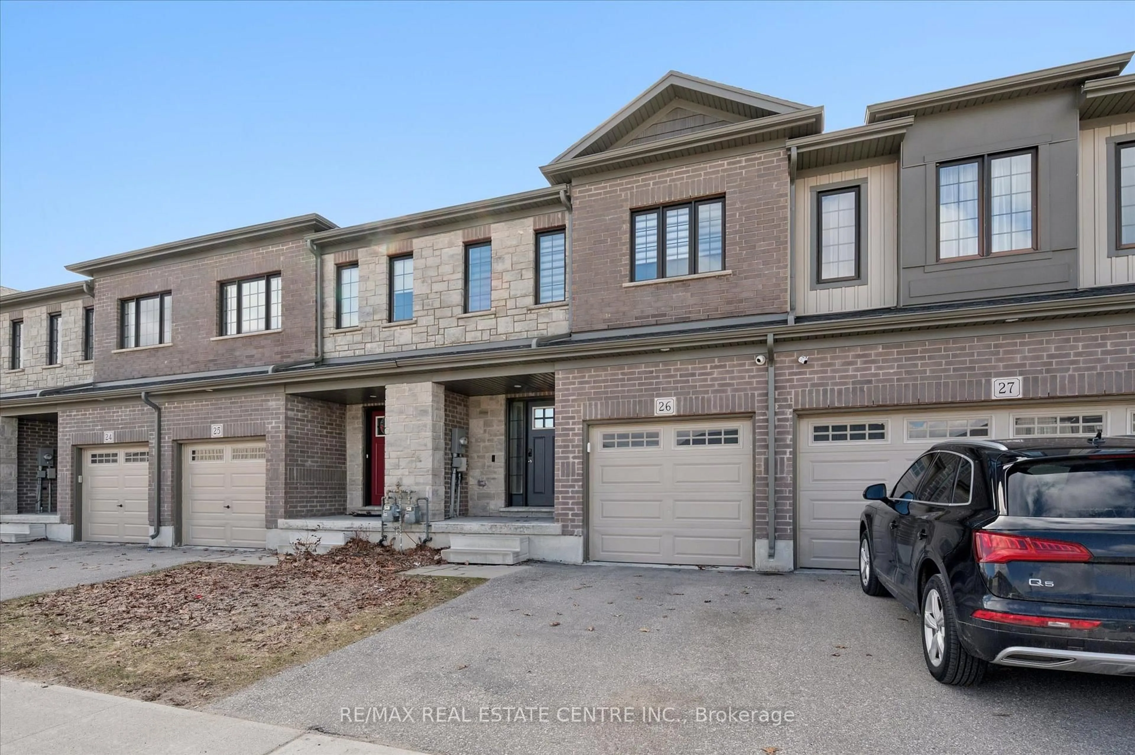 Home with brick exterior material, street for 135 Hardcastle Dr #26, Cambridge Ontario N1S 0B6