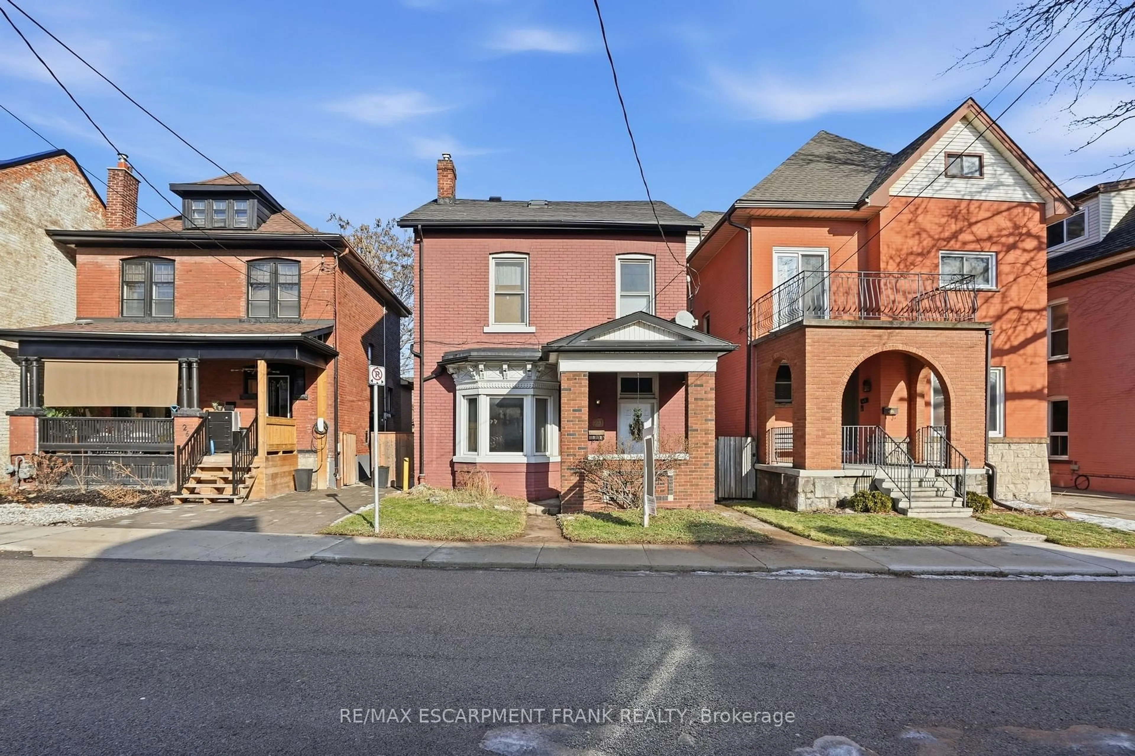 Home with brick exterior material, street for 24 Florence St, Hamilton Ontario L8R 1W4